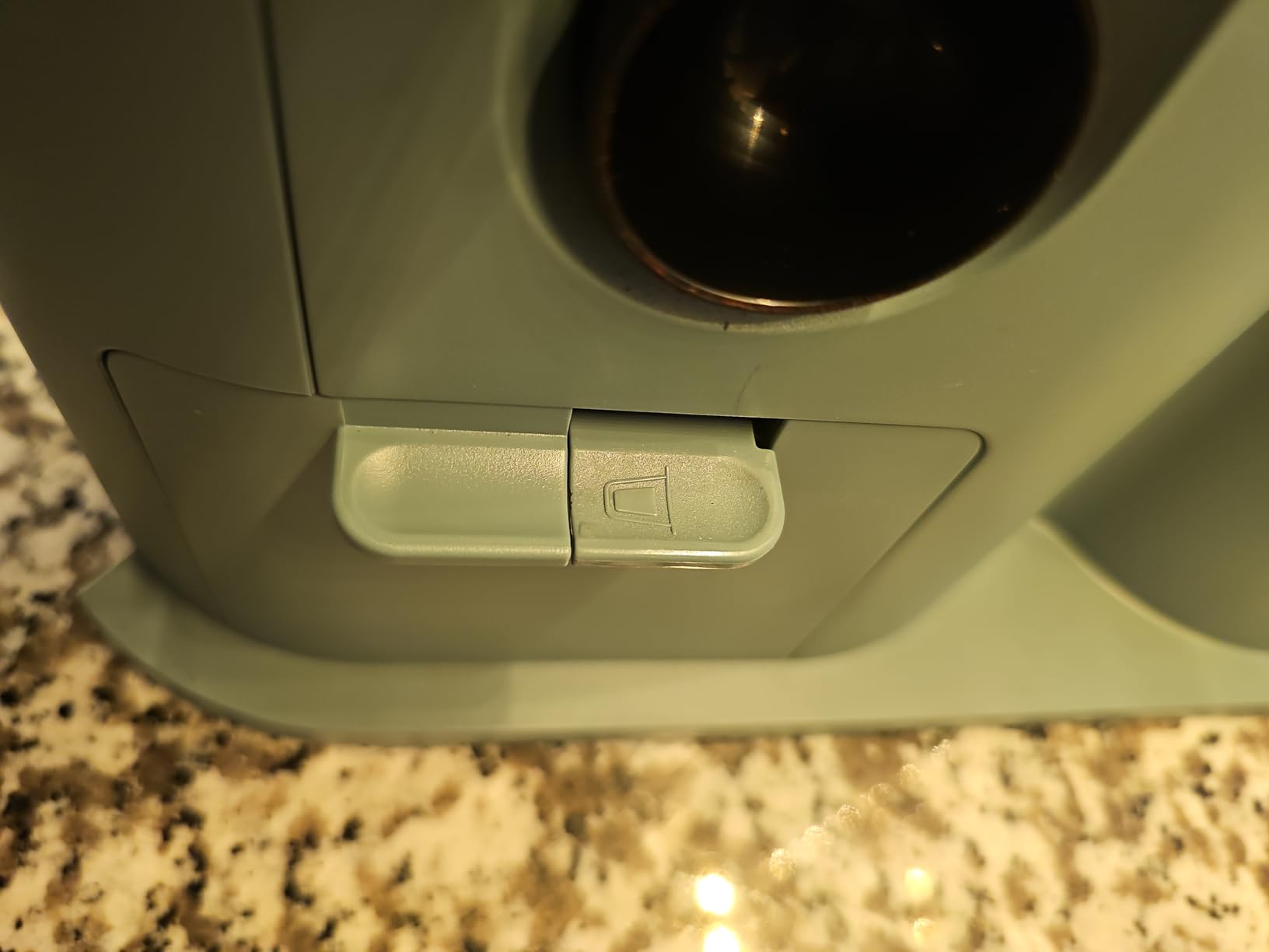 Ninja Pod & Grounds Specialty Single-Serve Coffee Maker, K-Cup Pod Compatible, Brews Grounds, Compact Design, Built-In Milk Frother, 56-oz. Reservoir, 6-oz. Cup to 24-oz. Mug Sizes, Stone, PB051ST customer photo 2