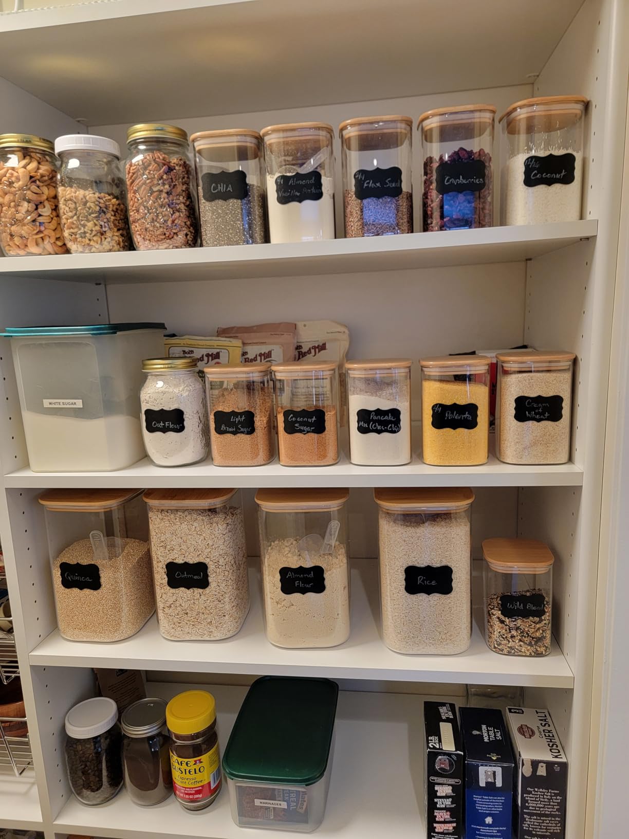 ComSaf 3.6 Qt Glass Food Storage Containers Set of 2, Large Storage Containers with Lids Customer Review ComSaf 3.6 Qt Glass Food Storage Containers Set of 2, Large Storage Containers with Lids - Customer Photo 0