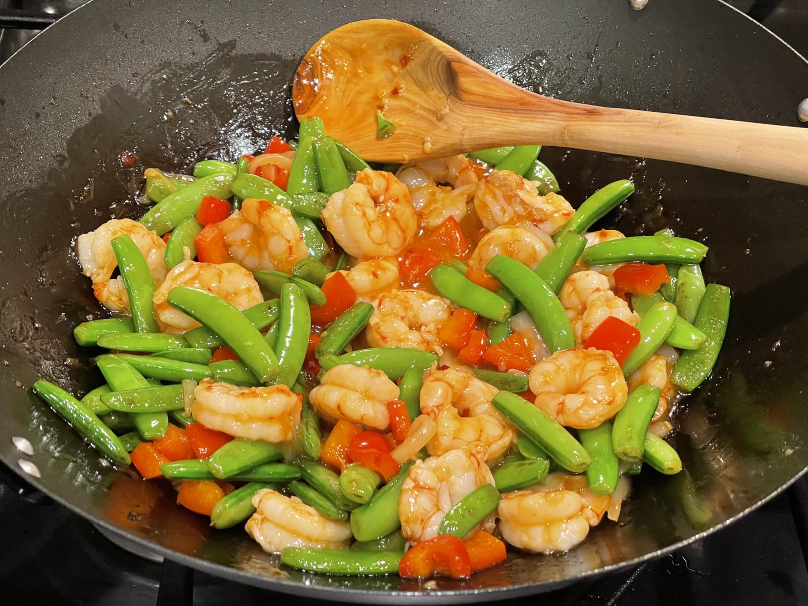 Joyce Chen Classic Series 14-Inch Preseasoned Carbon Steel Wok - Customer Photo 1