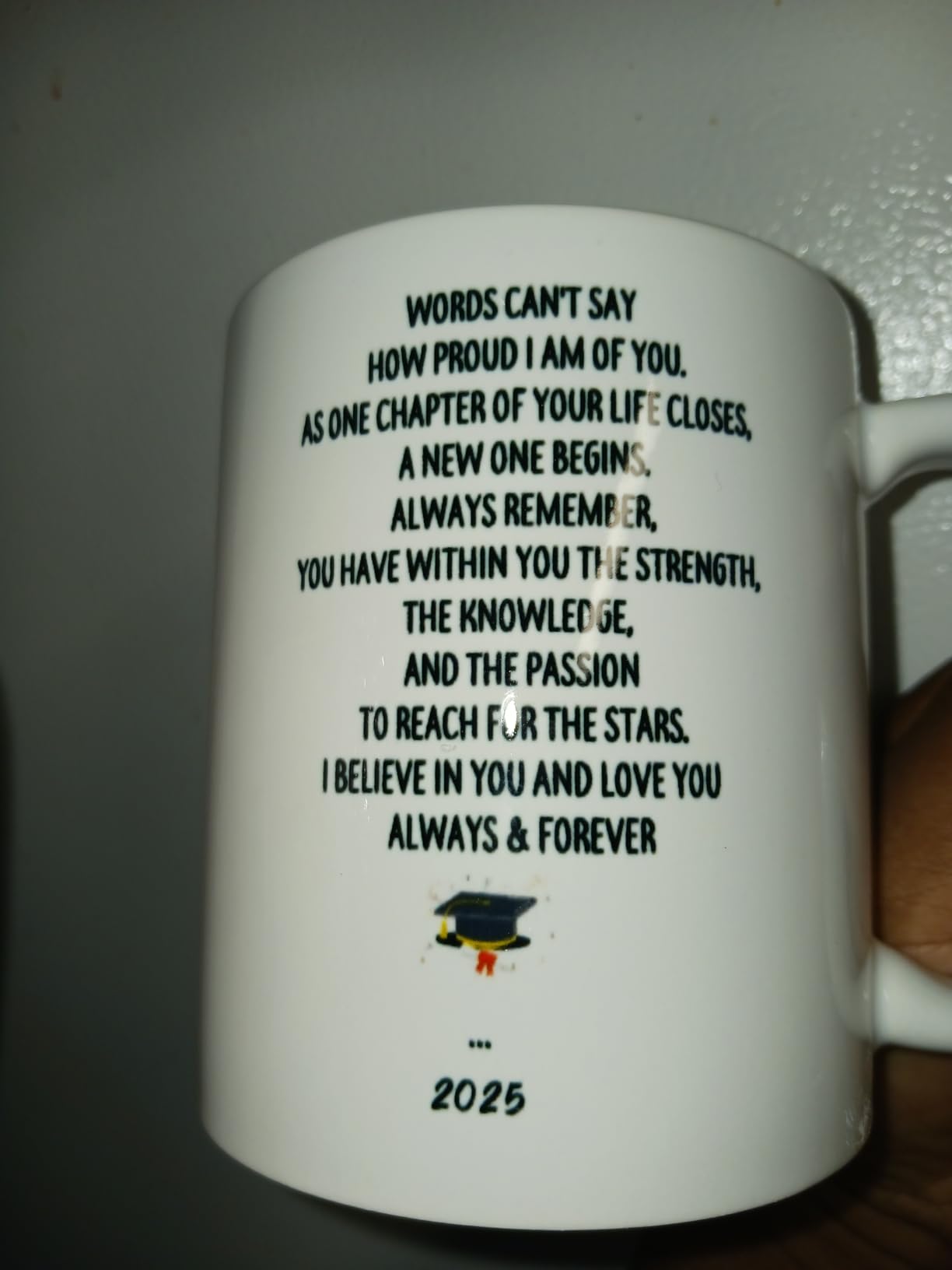 Custom Grandma Mug from Granddaughter, Personalized Grandma Gifts from Granddaughter, Grandma Coffee Mug, Christmas or Birthday Gifts for Grandma from Granddaughter, 11 Oz - Customer Photo 1