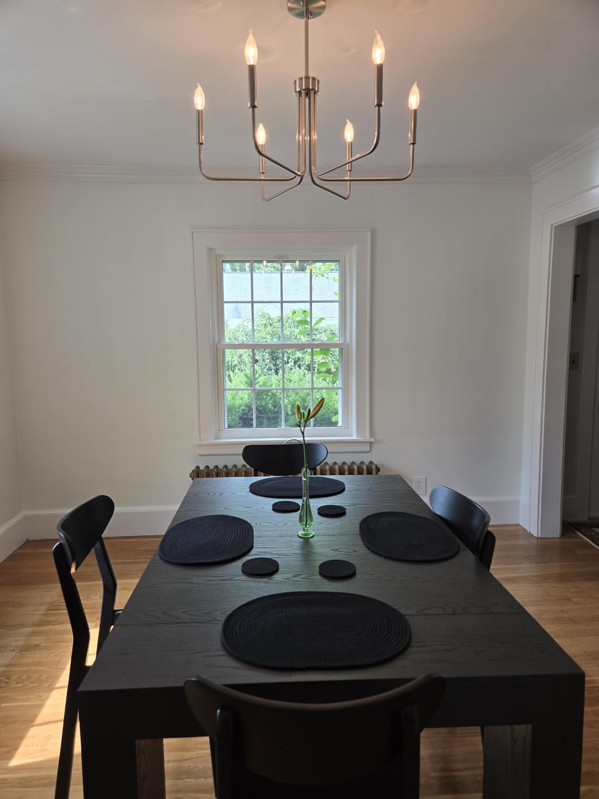 Transformer Table - Solid Wood Extendable Dining Table, Seats 2-12, Extendable Dining Room Table, Space-Saving Furniture (Natural, Table + Coffee Table) - Customer Photo 1
