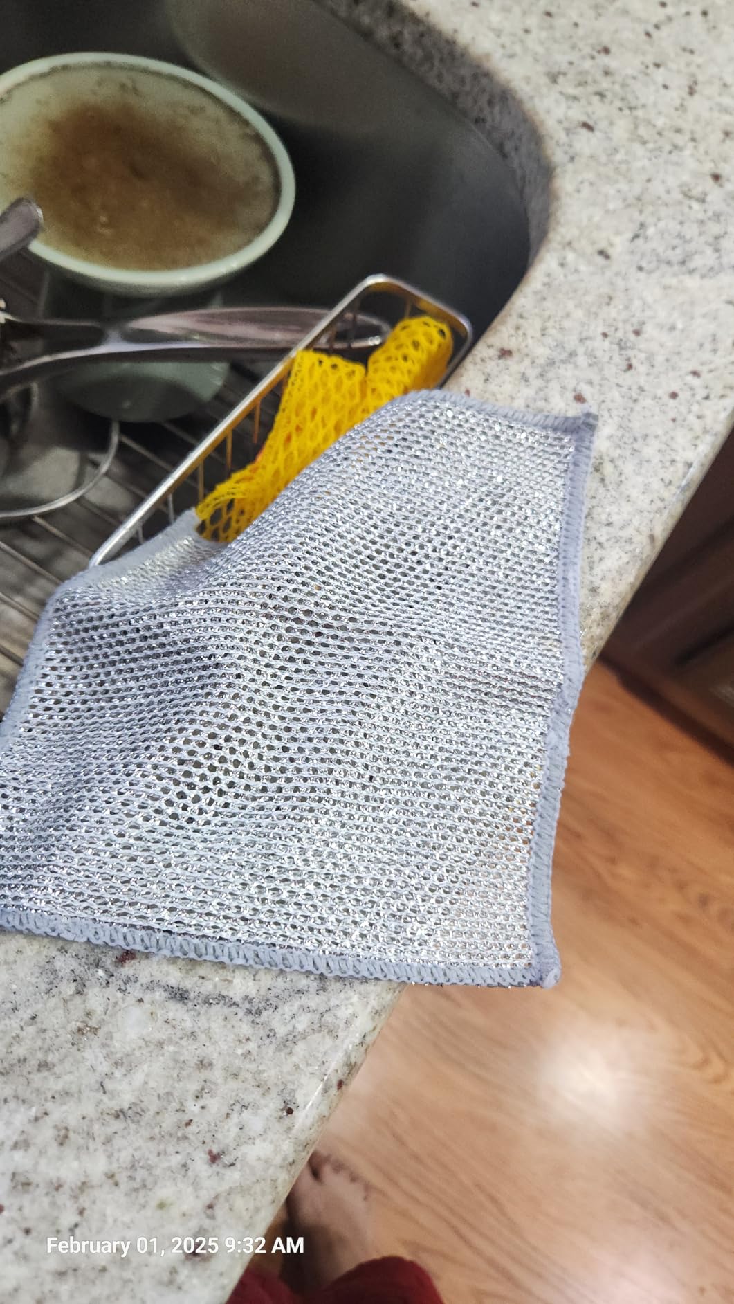 Bamboo Microfiber Cleaning Cloth-8Pcs Kitchen Wash Cloths,Wood Fiber Window Glass Rags,Micro Fiber Cloth for Cleaning Suitable for Dishes,Car Towel Rag Made From Baby Washcloths Material (multicolour) - Customer Photo 1