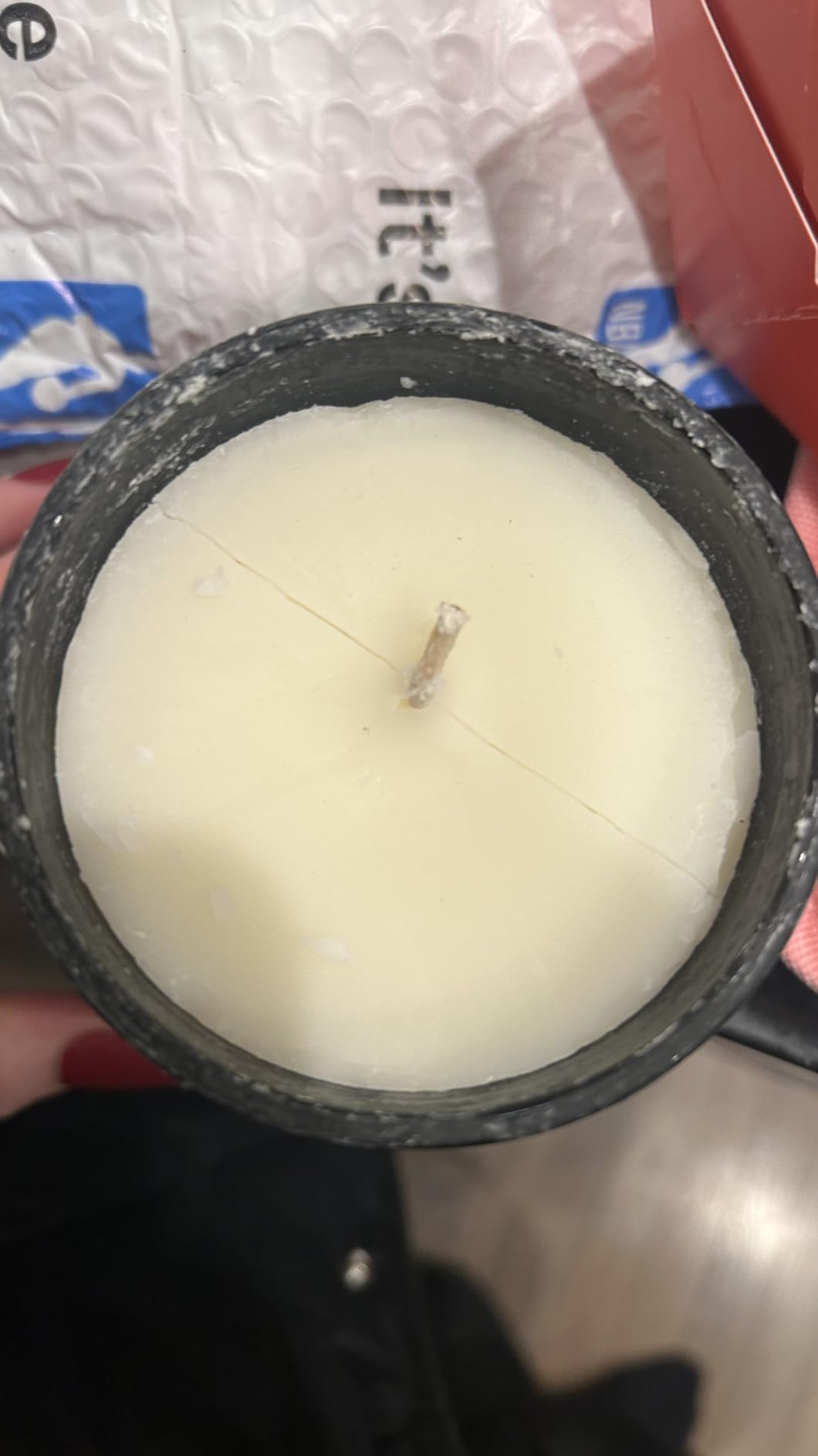 Boy Smells Ash Scented Candles for Men and Women - 8.5 oz - Soy, Coconut Wax Candle Blend - Aromatic Candles for Home with Black Charcoal, Rare Woods and Clove - 50-Hour Burn - Cotton Wick - Customer Photo 1