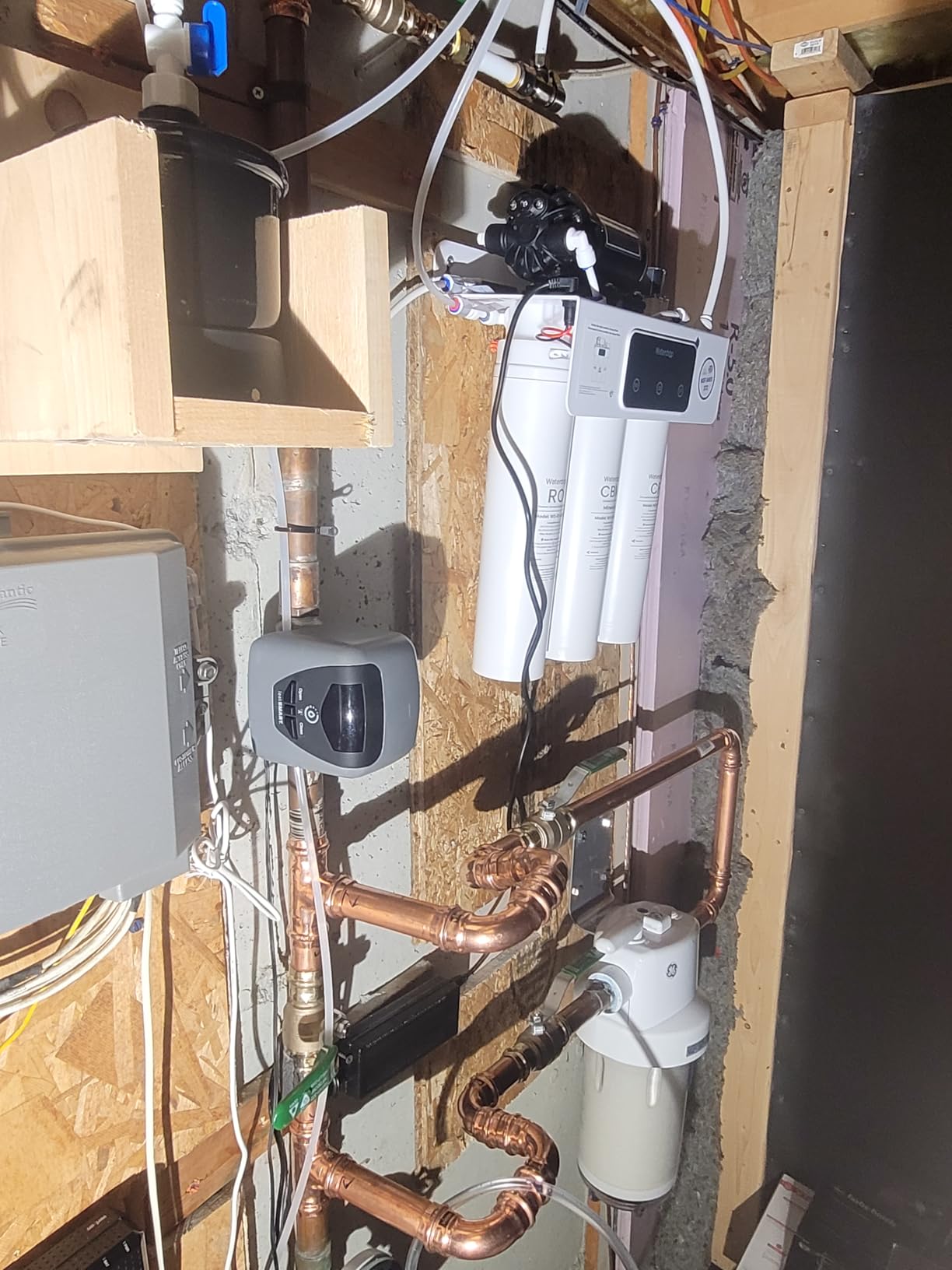 Waterdrop WD-T3-C Reverse Osmosis Water Filter, NSF/ANSI 372 Certified, 8-Stage Under Sink RO Water Filter, 450GPD Tankless Water Filtration System, 2:1 Pure to Drain, BPA Free, Plug-in Required - Customer Photo 1