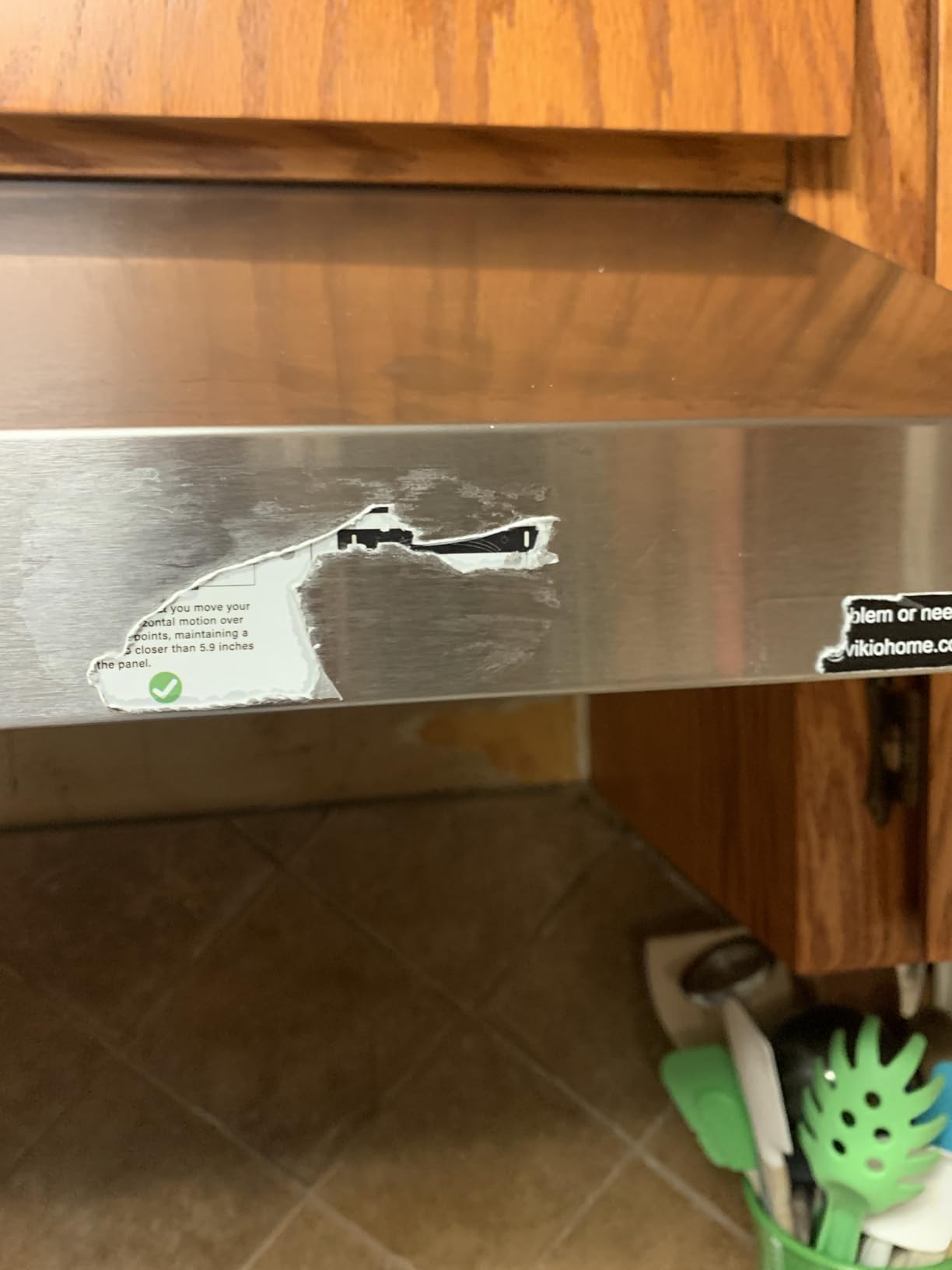 VIKIO HOME Under Cabinet Range Hood 30 Inch, 980CFM Fast Venting Ducted, Kitchen Hood With 3 Speed Gesture Sensing & Touch Control, Stainless Steel Stove Vent Hood With LED Light And 2 Baffle Filters - Customer Photo 3