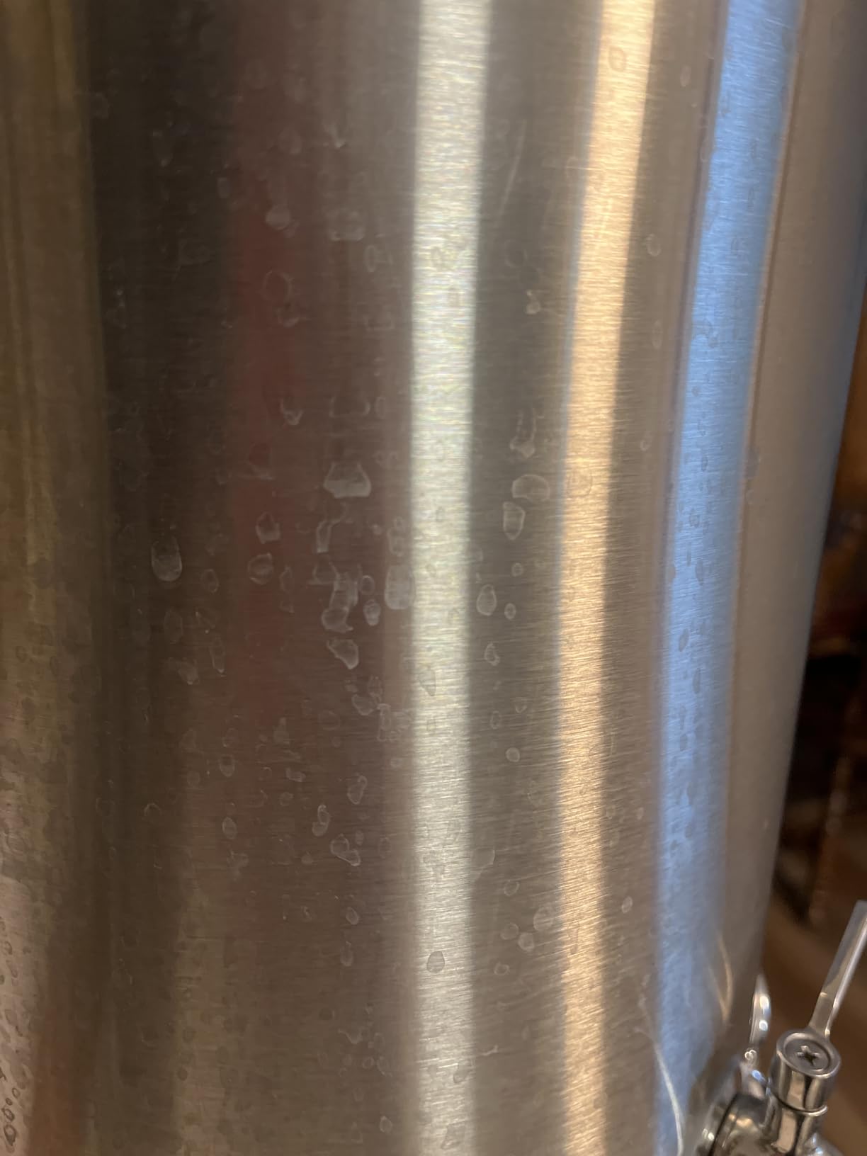 Culligan MaxClear 2.25 Gallon Gravity Water Filter System, Brushed Stainless-Steel Countertop Water Filter NSF/ANSI Certified to Reduce Microplastics, Lead & Total PFAS, with 1 Ceramic Filter - Customer Photo 3
