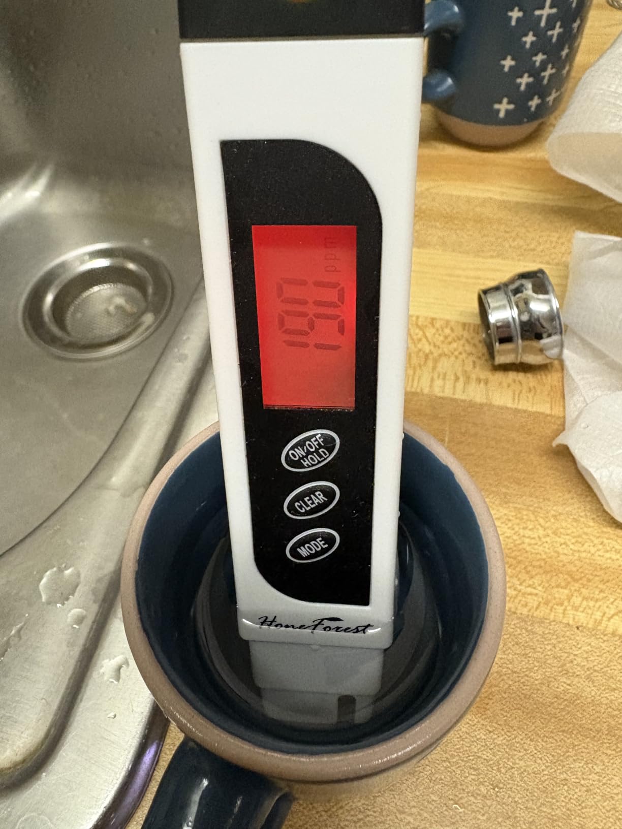Culligan CULFMCH Faucet Mount Water Filter - Chrome Water Filter for Sink Faucet Reduces Microplastics & Reduces Chlorine, Easy Installation Filtration System for Clean Tap Drinking - Customer Photo 2
