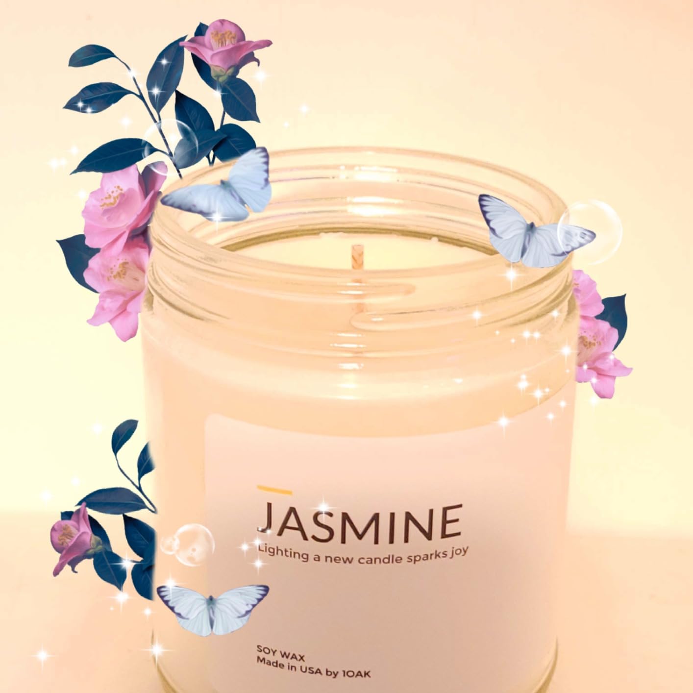 1OAK Scented Candles for Men - Sandalwood Candles - Mens Candle for Home - Masculine Candle - Long Burning Premium - Soy Wax - Customer Photo 1