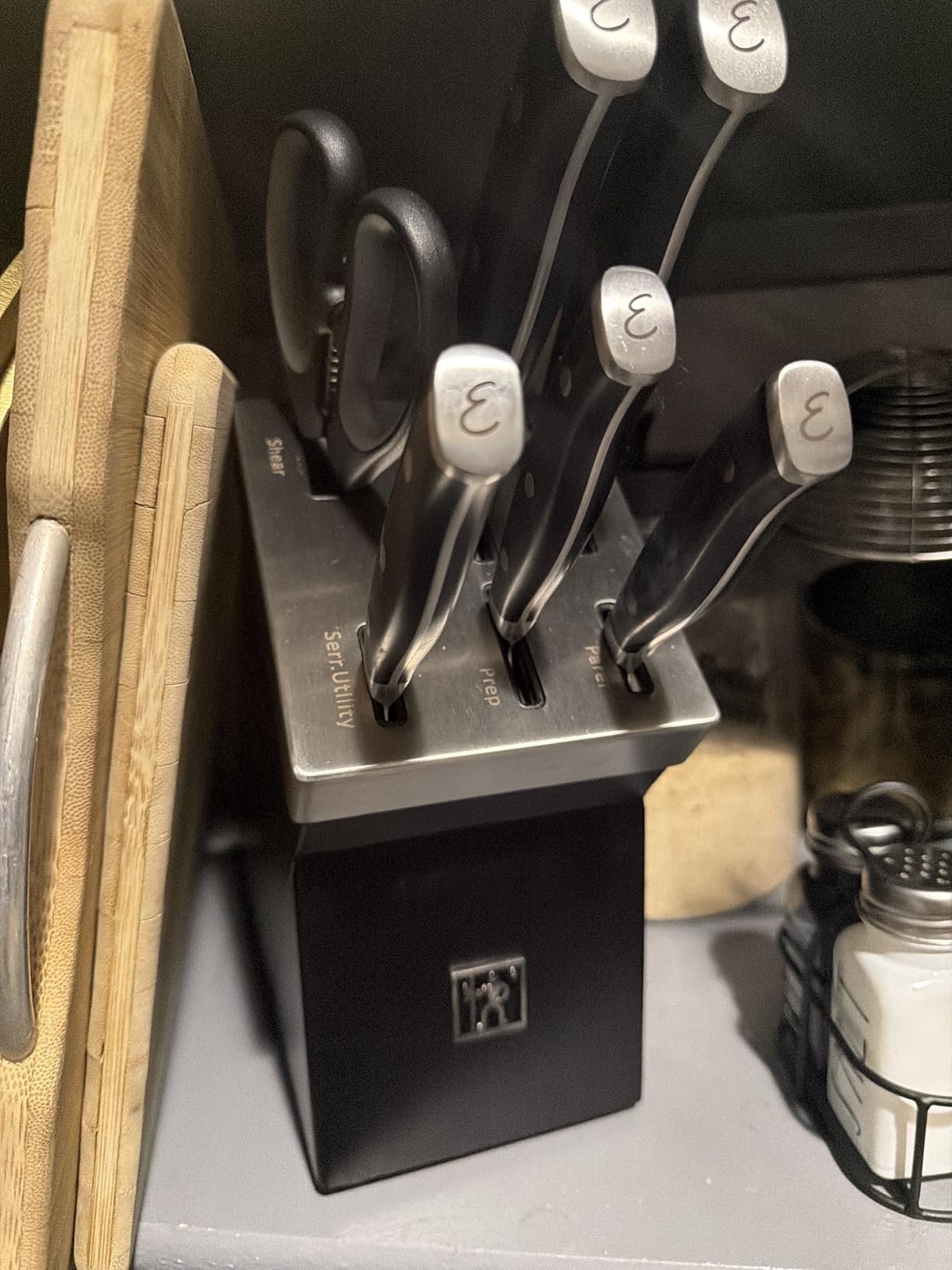 HENCKELS x EMERIL Lagasse The Nola Collection Razor-Sharp German 7-pc Self-Sharpening Knife Block Set, Made in Company-Owned German Factory with Special Formula Steel perfected for almost 300 Years - Customer Photo 1