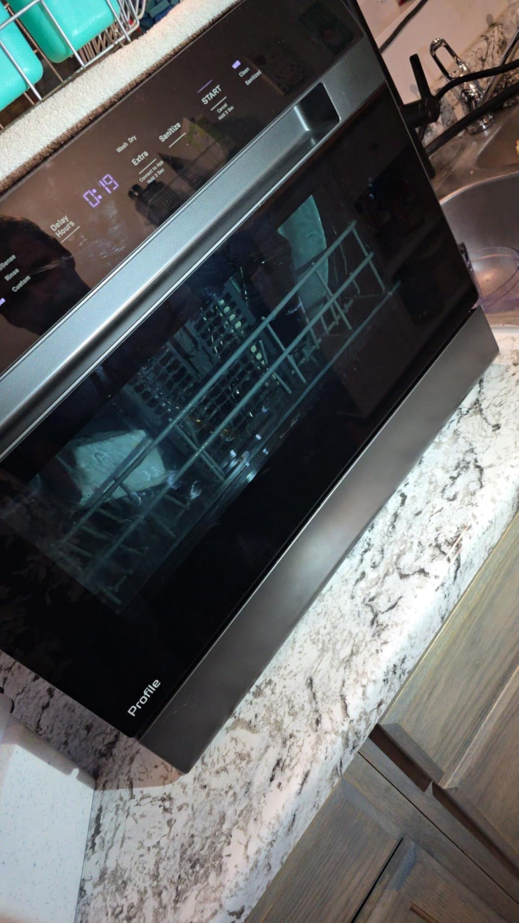 GE Profile Countertop Dishwasher, Energy Star, 6 place settings, 6 wash cycles, WiFi Connected, with Built-In Capabilities - Customer Photo 4