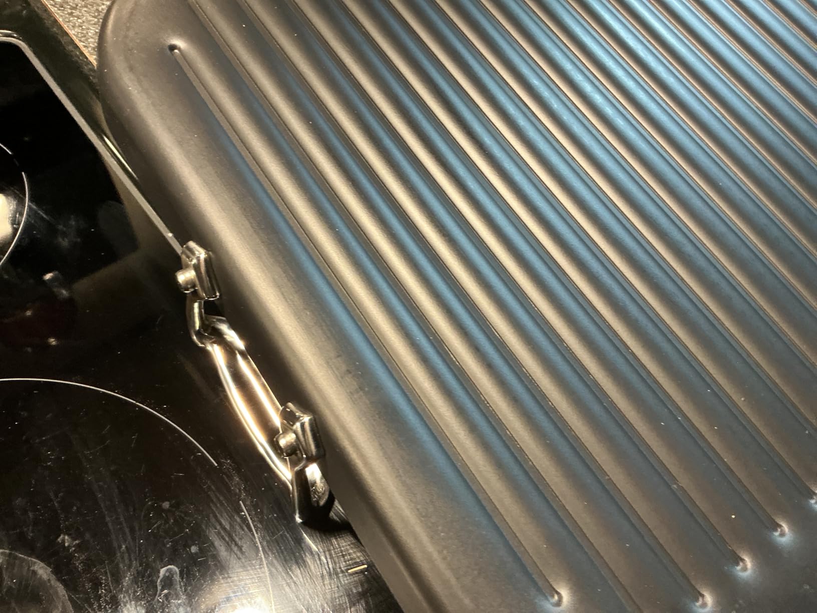 All-Clad HA1 Expert Hard Anodized Nonstick Square Grill Pan For Stovetop 11x11 Inch - Customer Photo 1