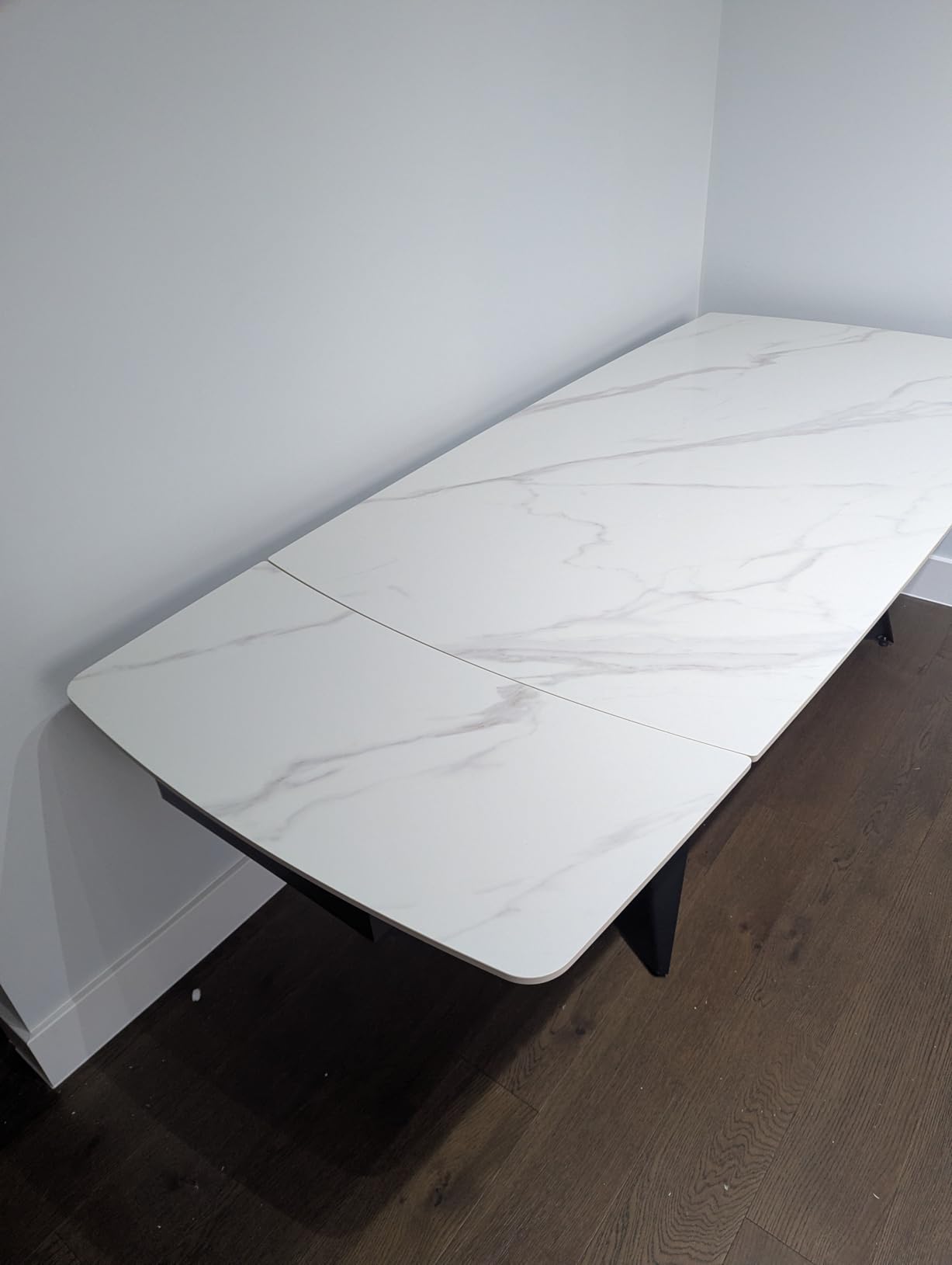 Extendable Dining Table with Leaf, 78