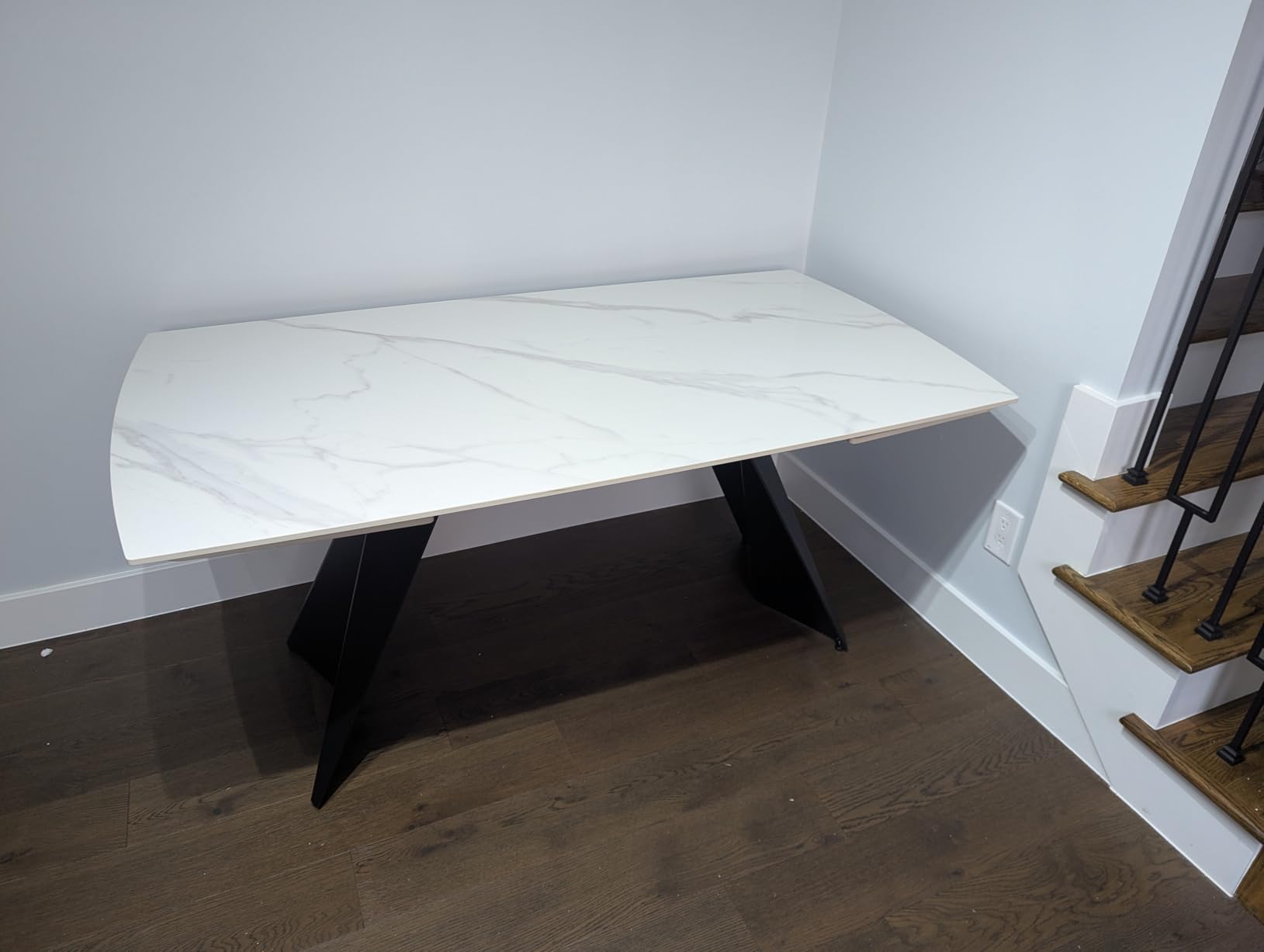 Extendable Dining Table with Leaf, 78