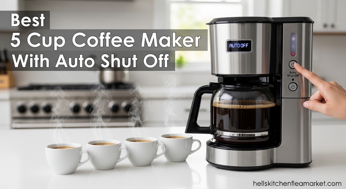 Best 5 Cup Coffee Maker With Auto Shut Off