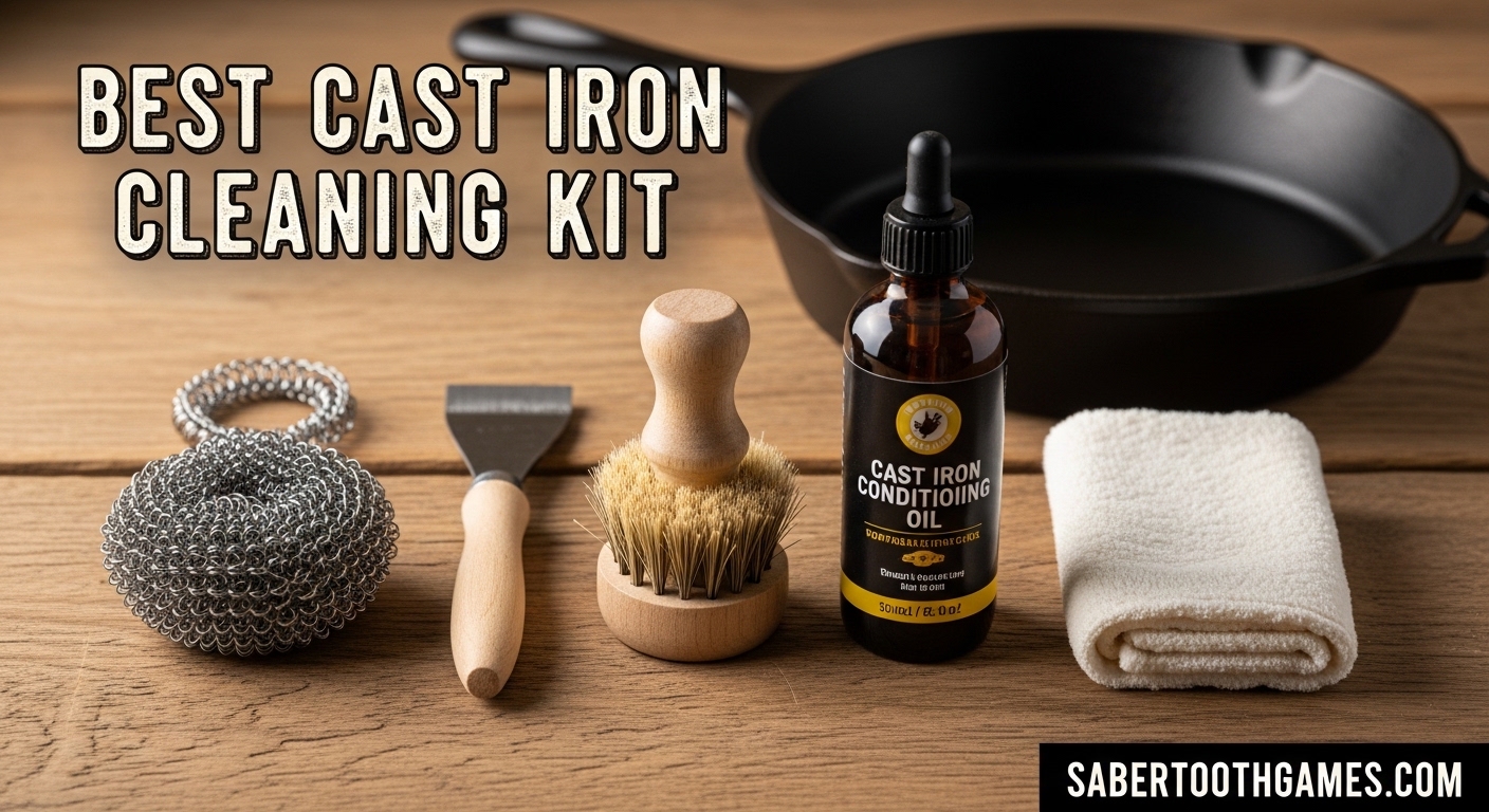 Best Cast Iron Cleaning Kit