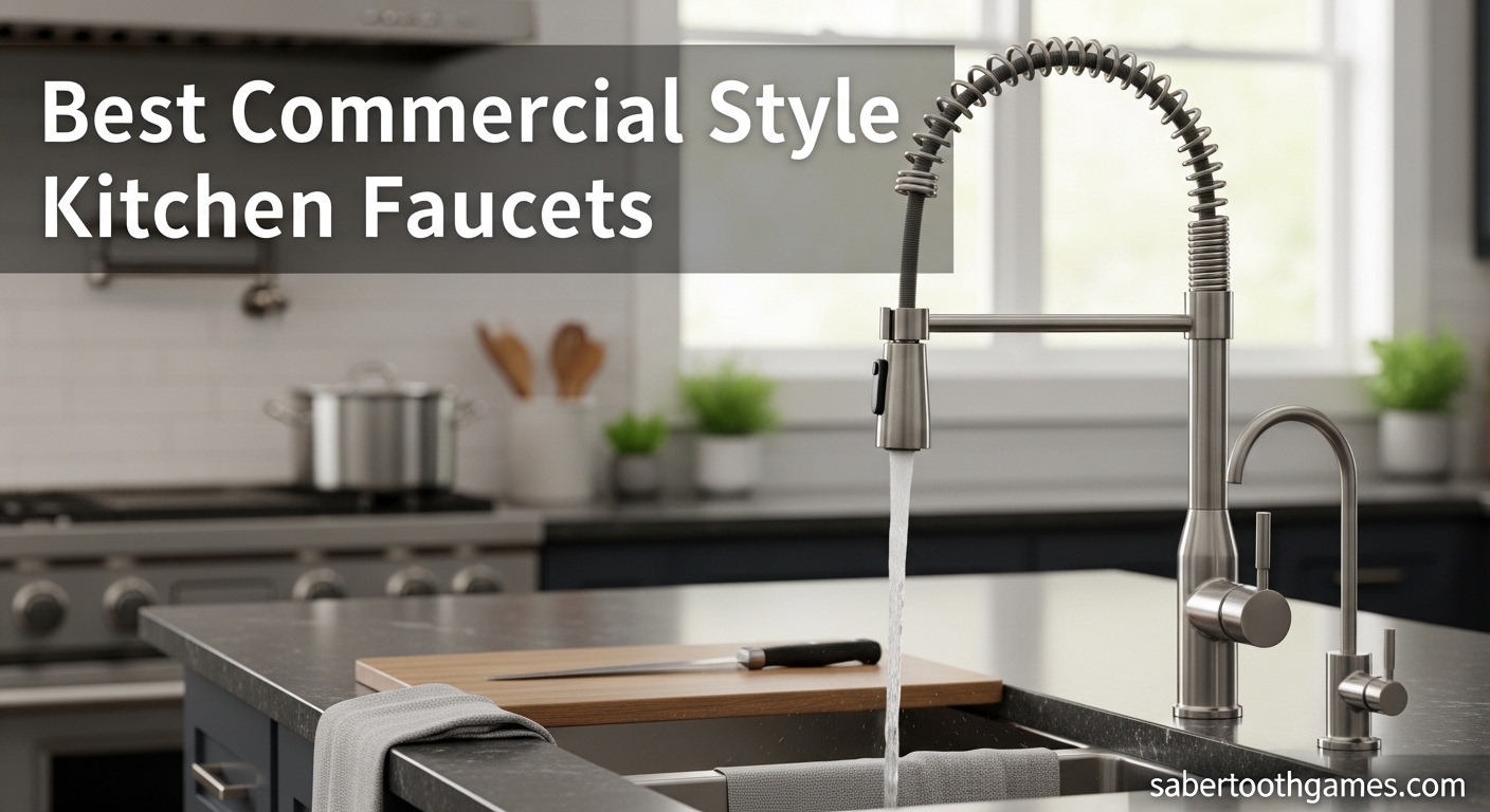 Best Commercial Style Kitchen Faucets