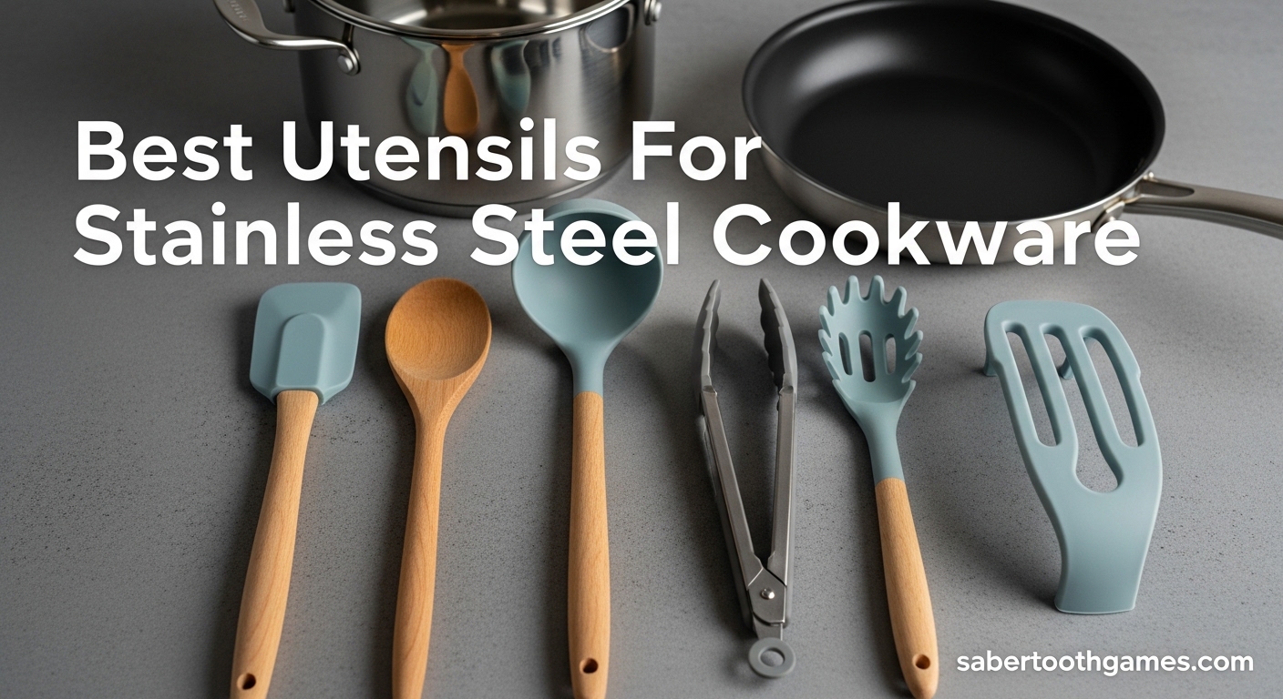 Best Utensils For Stainless Steel Cookware