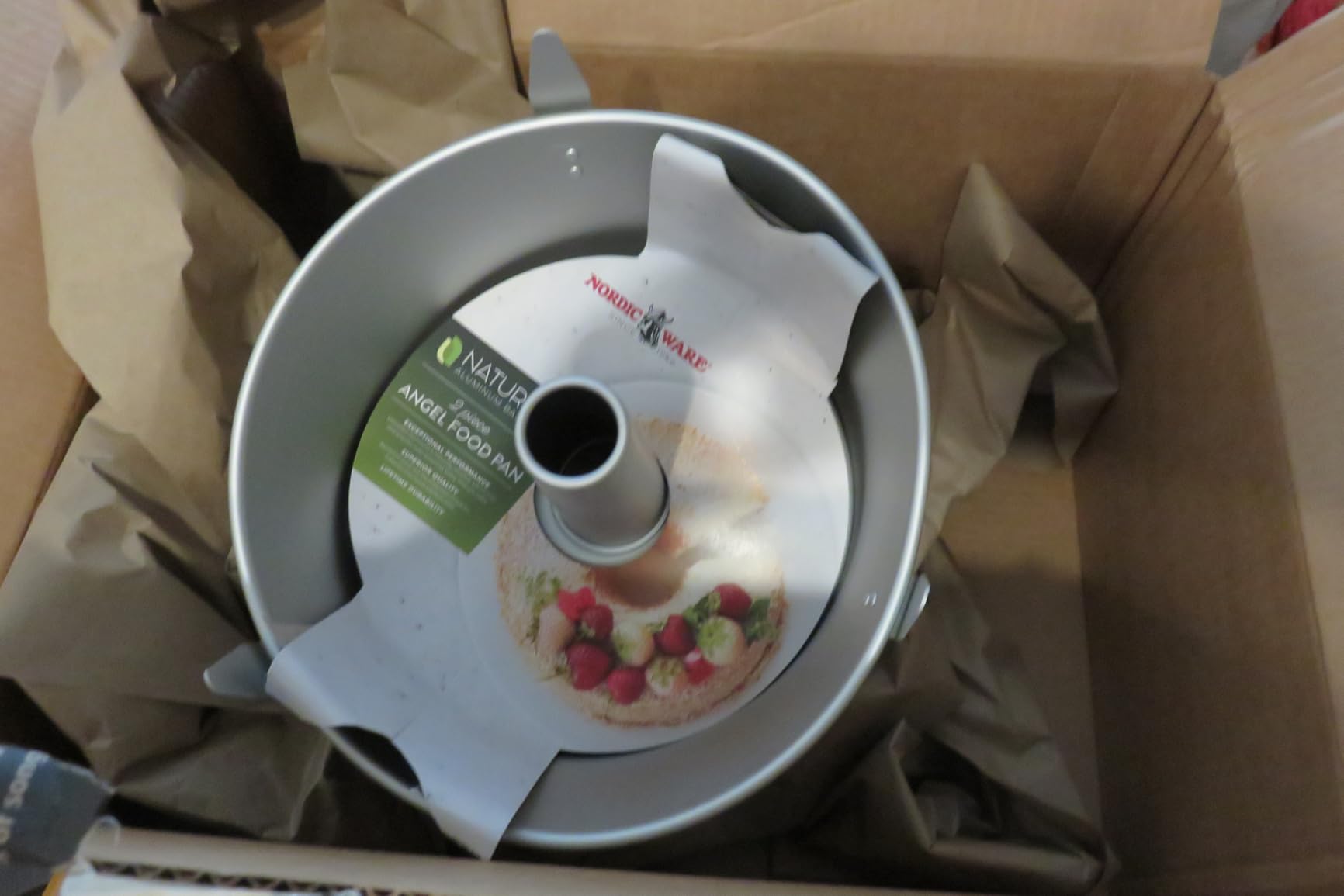 Nordic Ware Naturals 2-Piece Angel Food Pan with Removable Cone customer photo 1