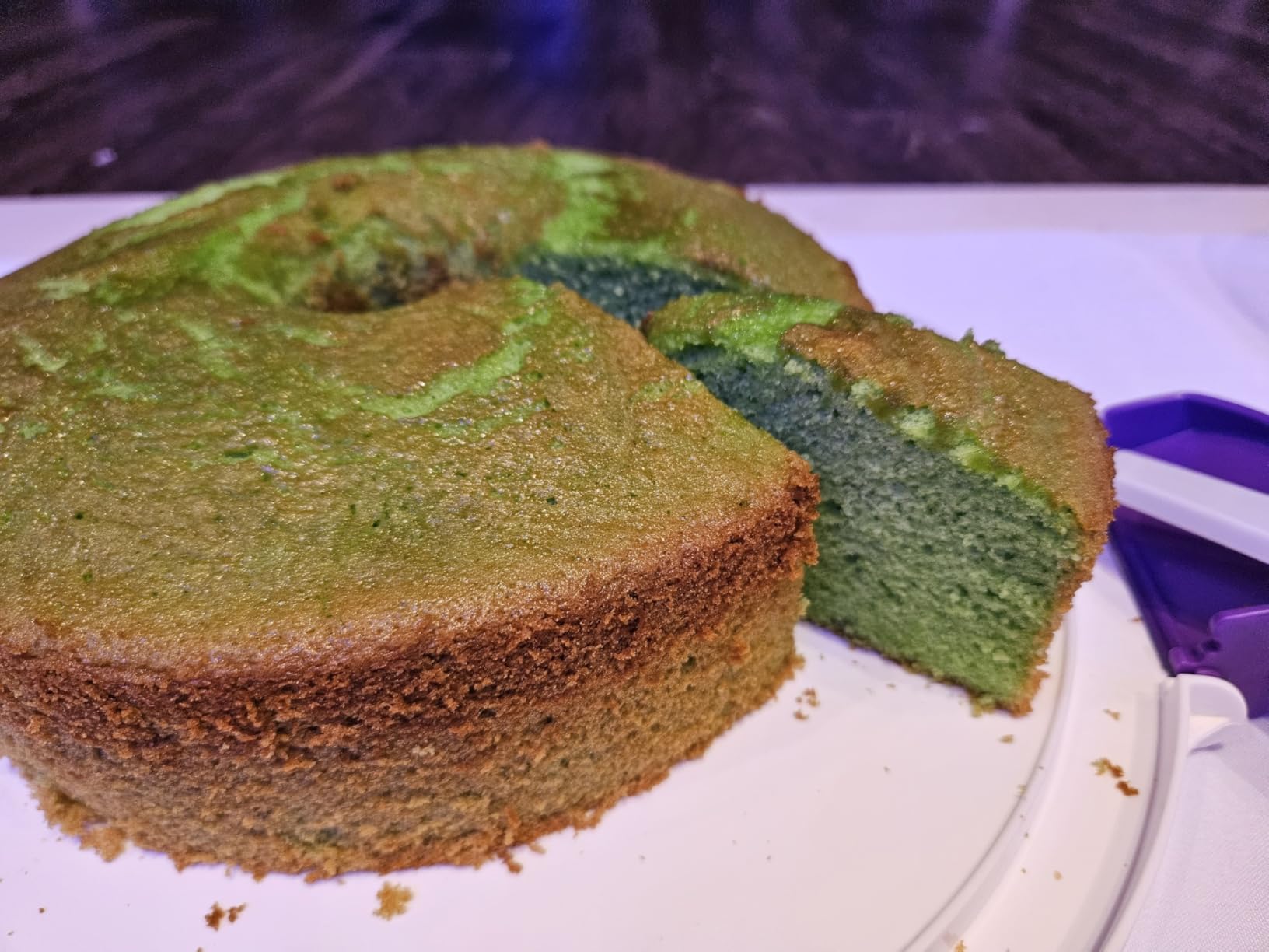 Nordic Ware Naturals 2-Piece Angel Food Pan with Removable Cone customer photo 2