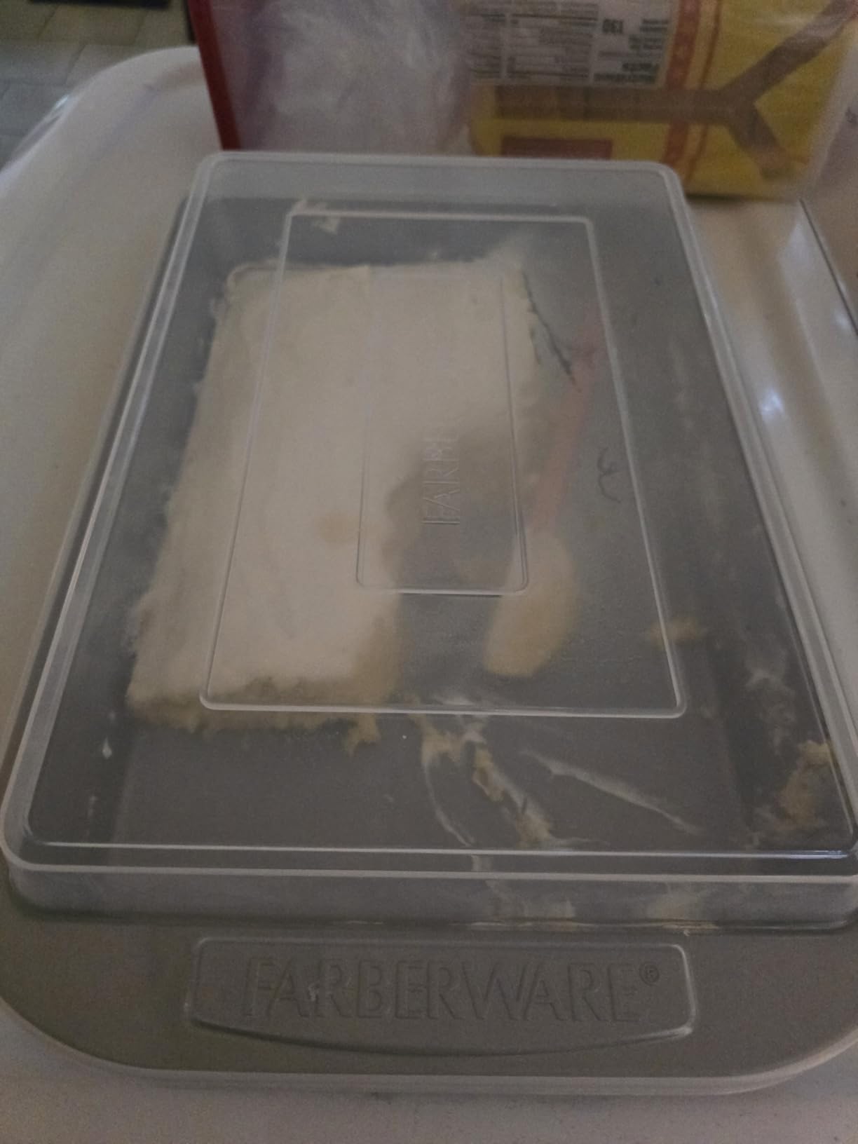 Farberware Nonstick Bakeware Baking Pan / Nonstick Cake Pan, Rectangle - 9 Inch x 13 Inch, Gray - Customer Photo 2