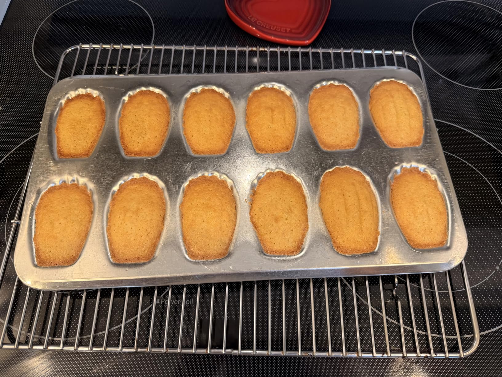 Gobel 12 Count Heavy Tinned Steel Madeleine Sheet Pan, Made in France customer photo 1