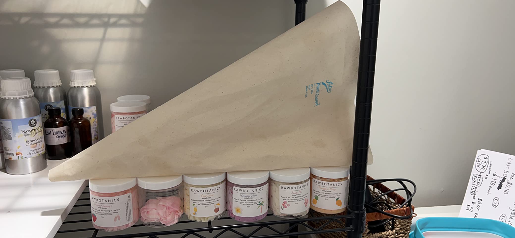 Ateco Plastic Coated Canvas Decorating Bag, 21-Inch, Reusable, Made in USA, White customer photo 2