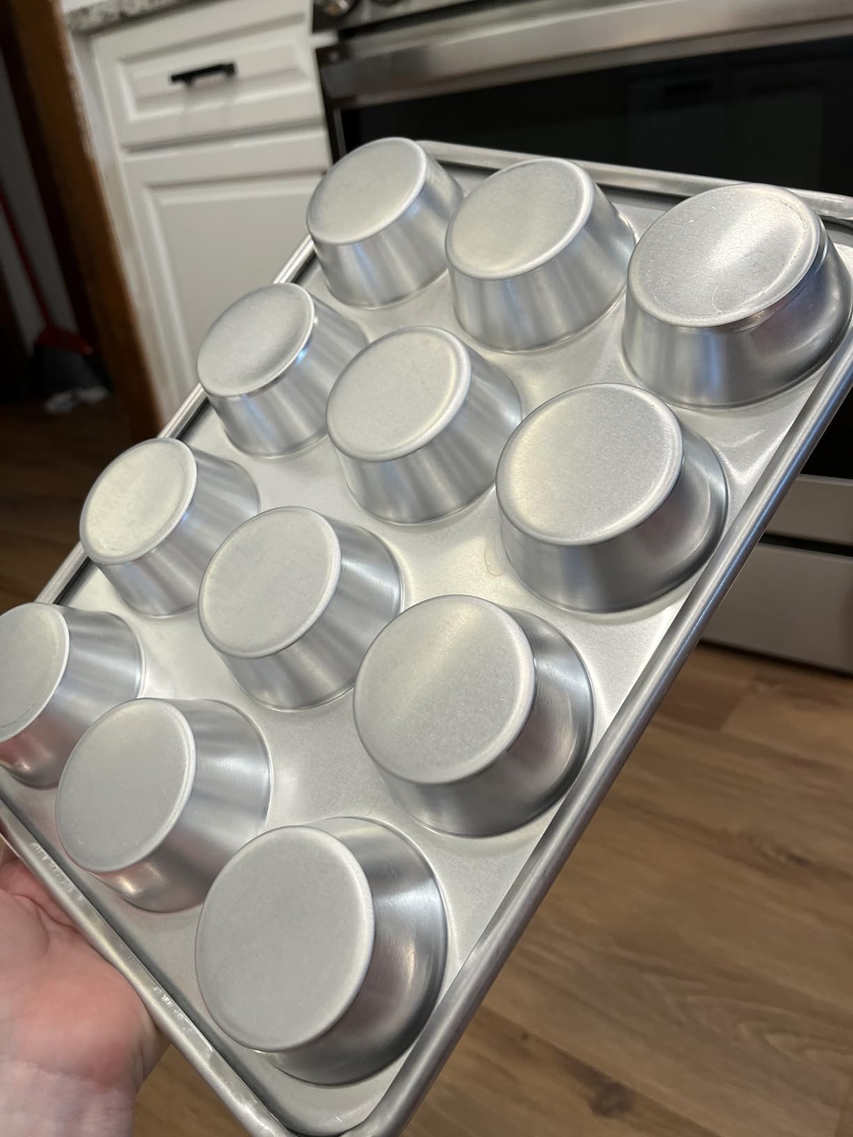 Nordic Ware Natural Aluminum Commercial Muffin Pan, 12 Cup customer photo 1