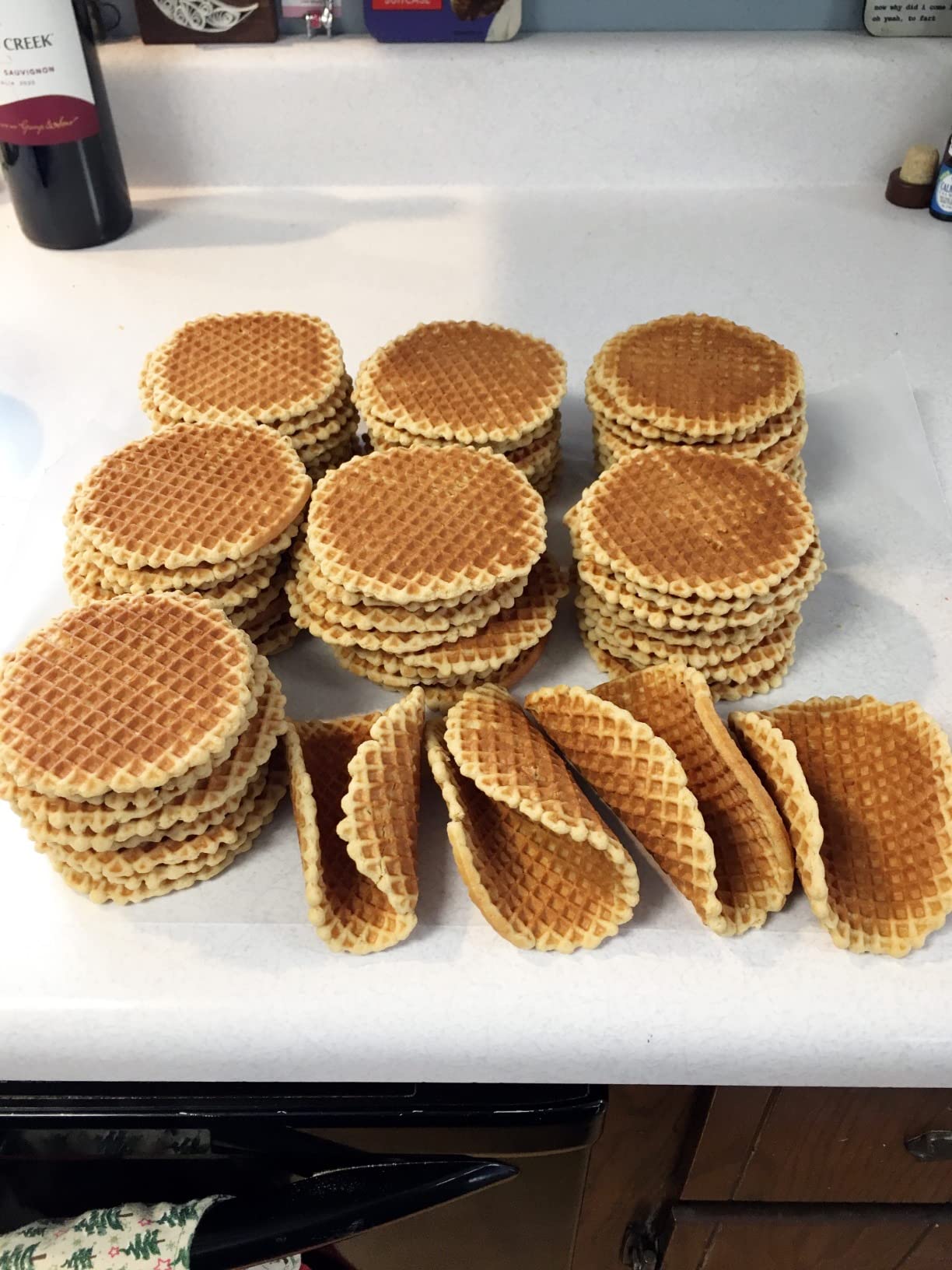 C Palmer Thin Belgian Cookie Iron, Model 1110, Made in the USA customer photo 2