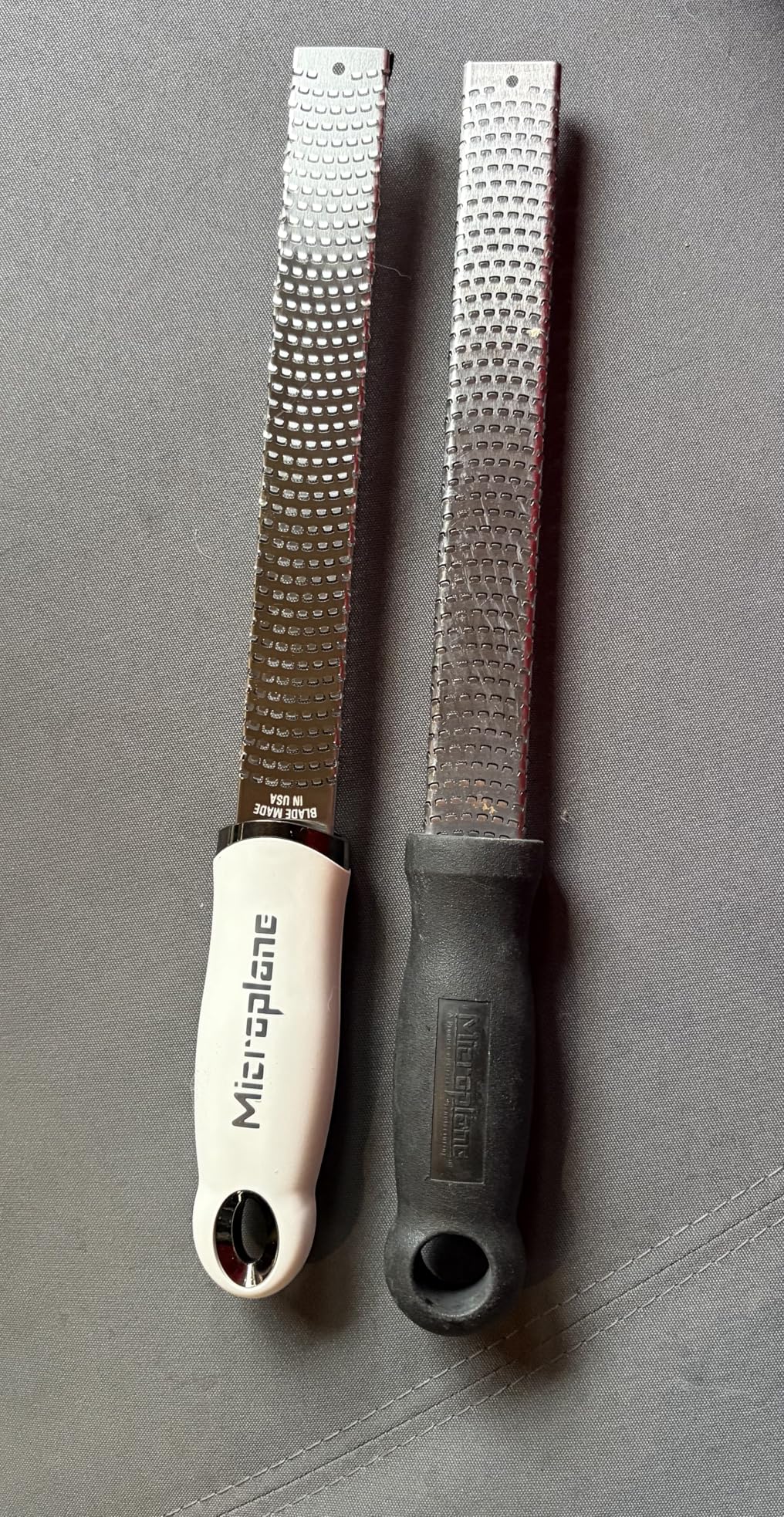 Microplane Premium Classic Series Zester 18/8, Black - Lemon Zester & Cheese Grater & Vegetable Grater - Citrus, Parmesan Cheese, Garlic, Ginger, Nutmeg, Chocolate - Stainless Steel Grater customer photo 1