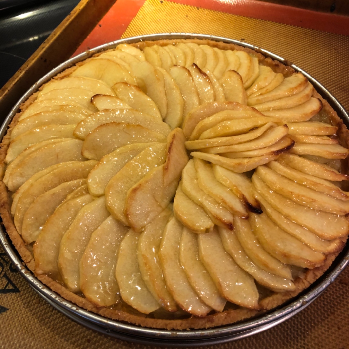 Matfer Bourgeat Stainless Steel Tart Ring, 8 inch customer photo 1