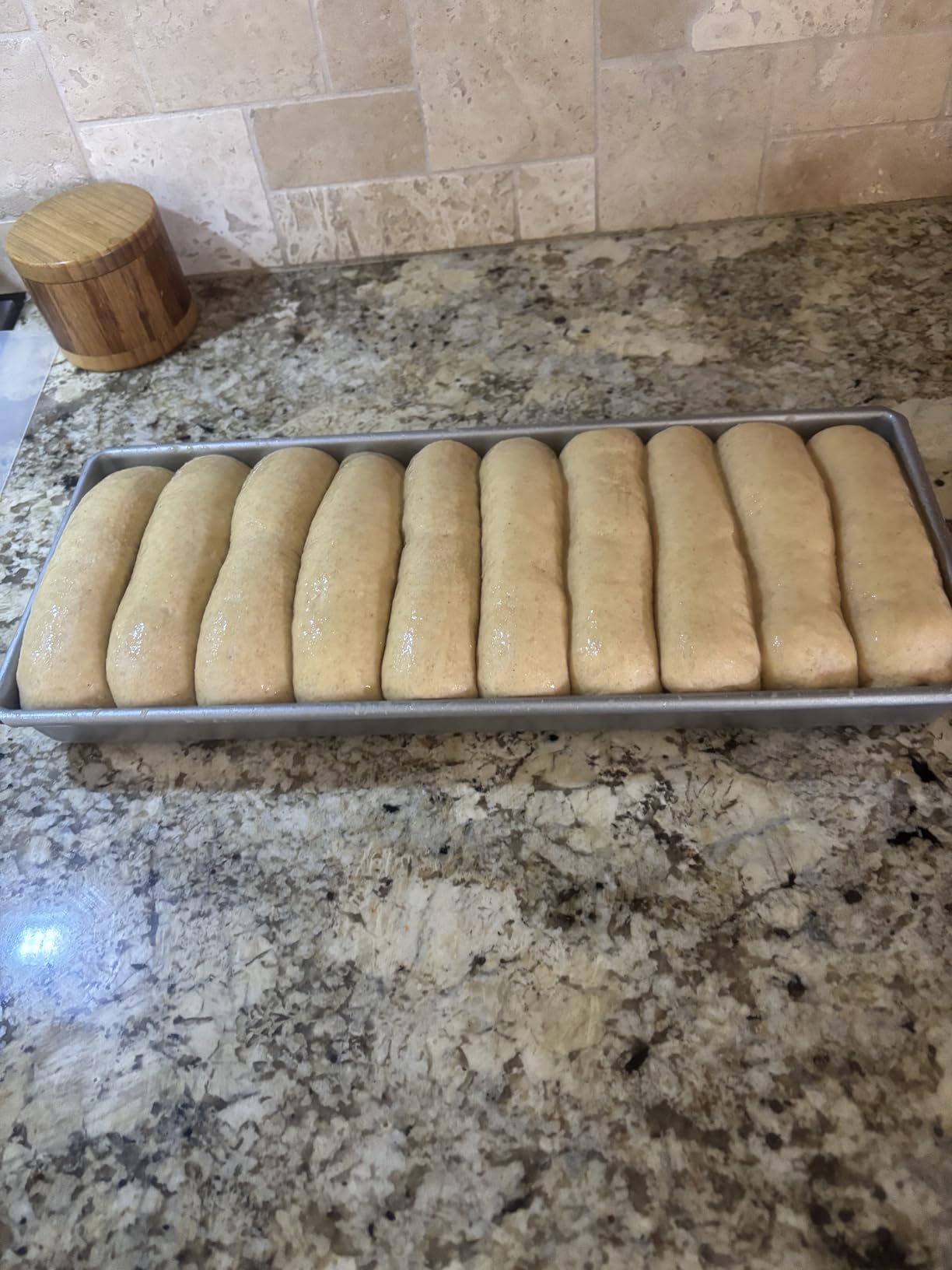 USA Pan Bakeware Nonstick New England Hot Dog Bun and Lobster Roll Loaf Pan, Aluminized Steel customer photo 1