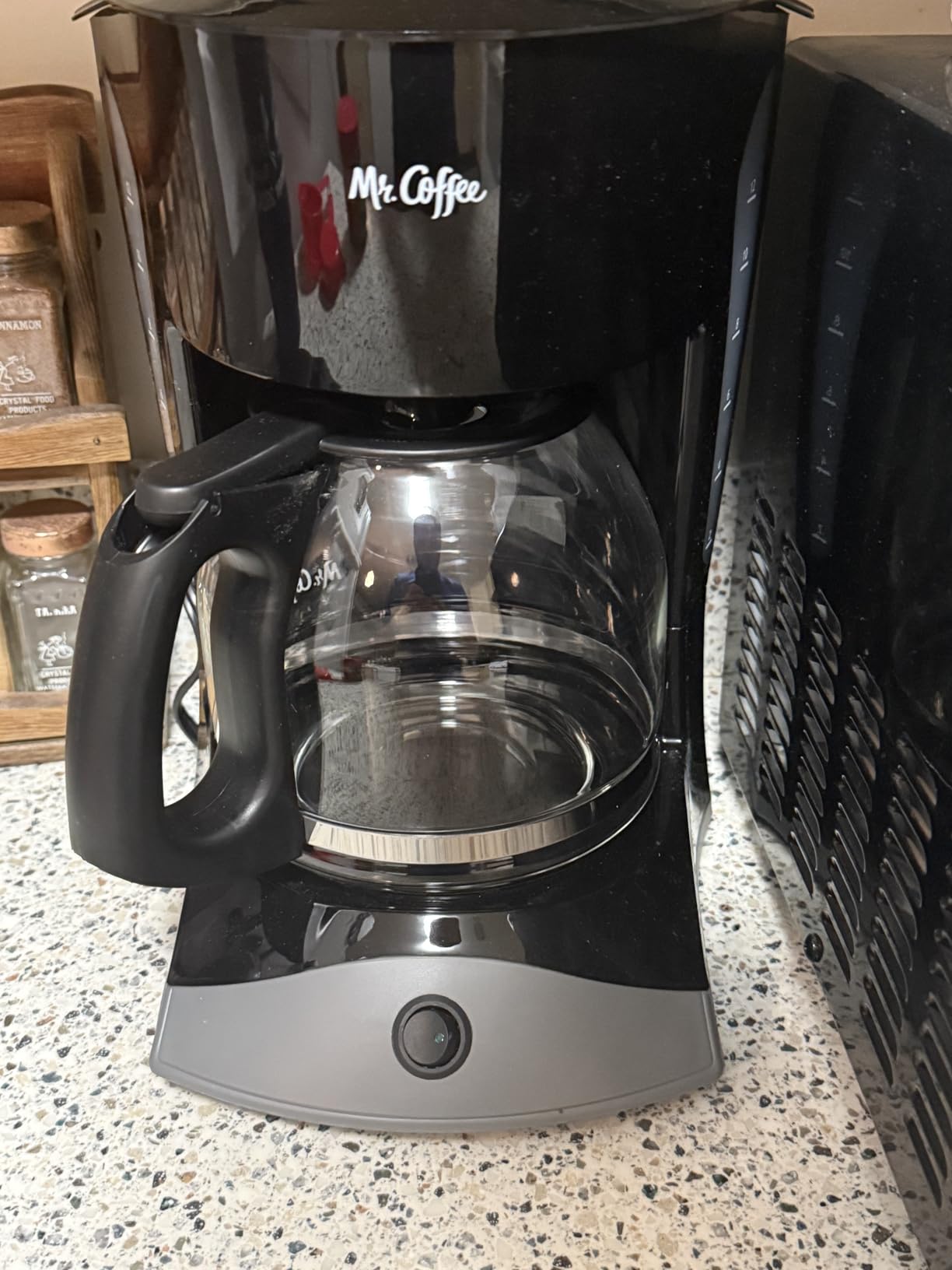 Mr. Coffee Black Coffee Maker, 12 Cups, with Auto Pause and Glass Carafe, Perfect for Home and Office Use - Customer Photo 2