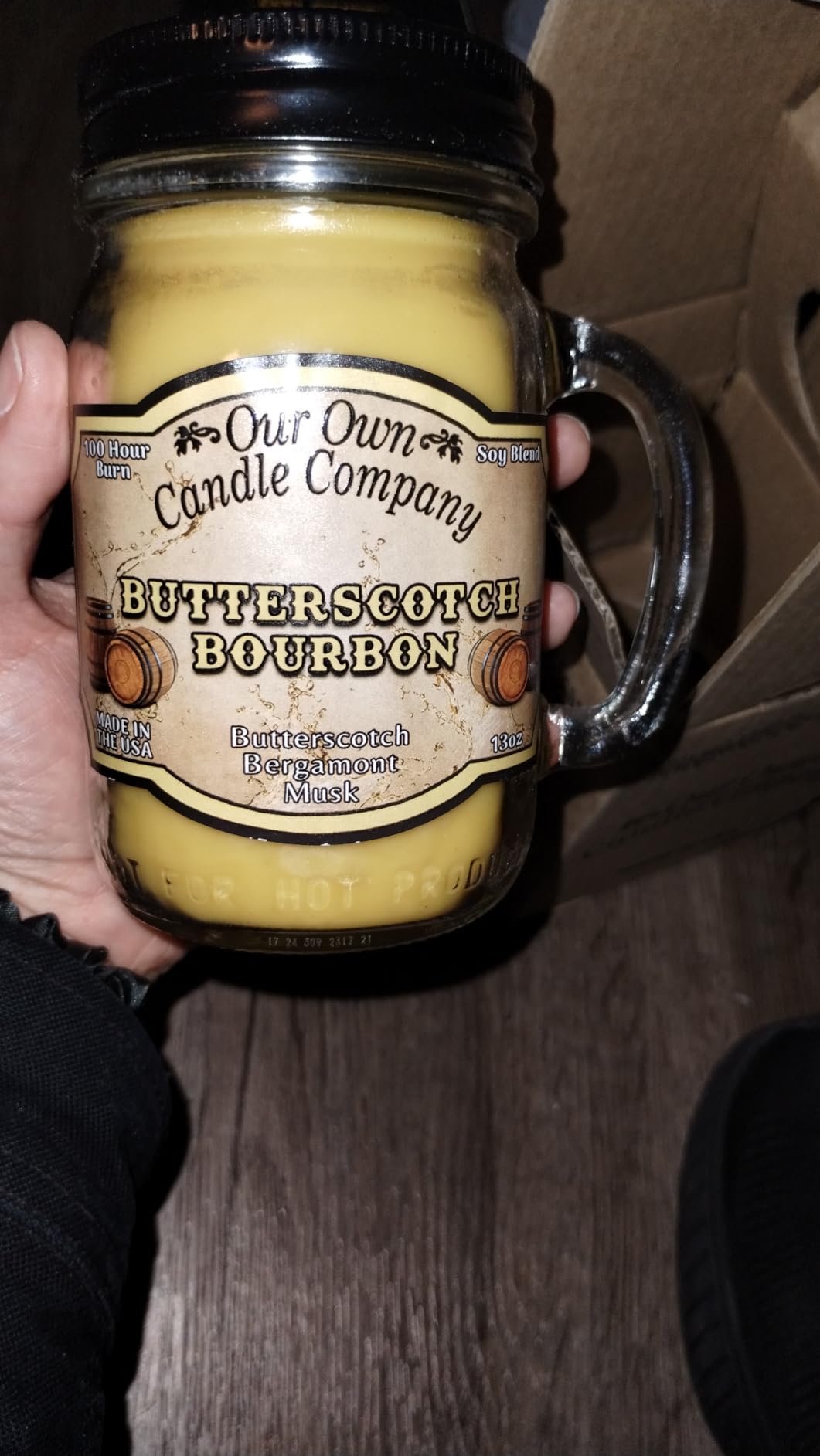 Our Own Candle Company, Smoke Eliminator Scented Mason Jar Candle, 100 Hour Burn Time - 13 Ounces Customer Review Our Own Candle Company, Smoke Eliminator Scented Mason Jar Candle, 100 Hour Burn Time - 13 Ounces - Customer Photo 1