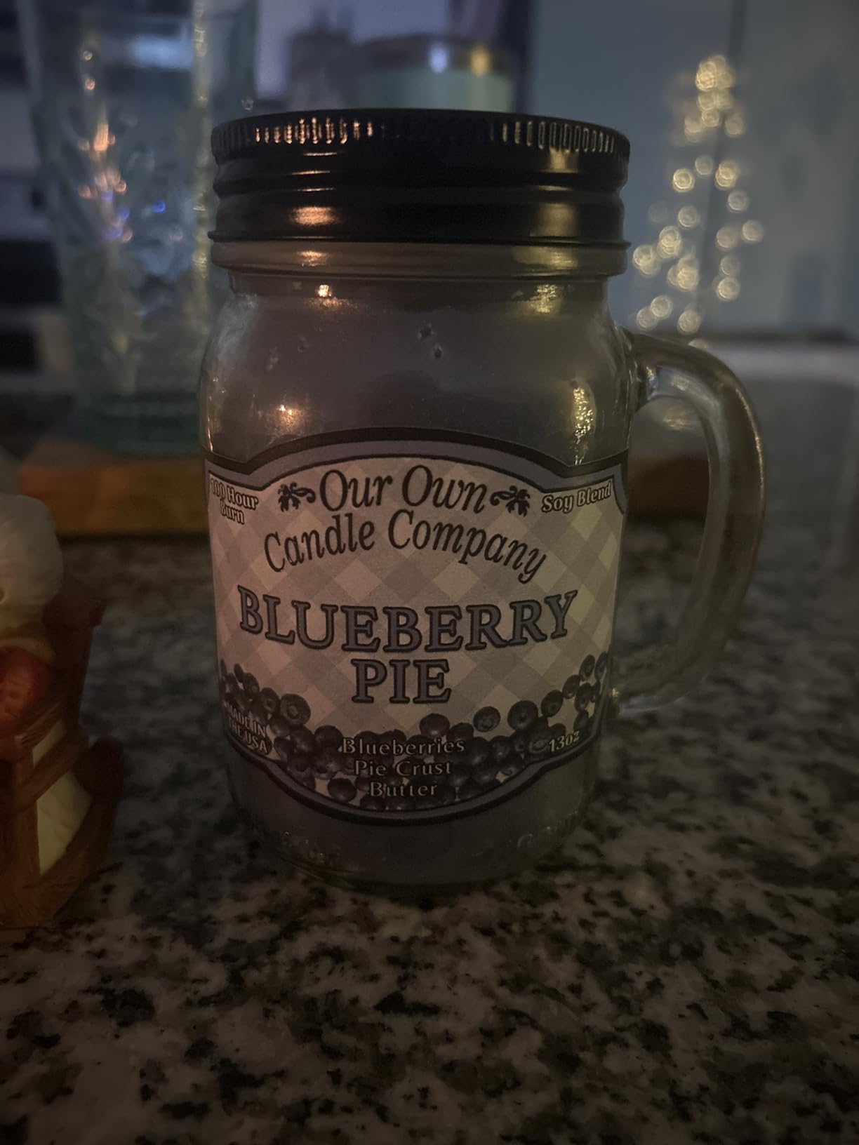 Our Own Candle Company, Smoke Eliminator Scented Mason Jar Candle, 100 Hour Burn Time - 13 Ounces Customer Review Our Own Candle Company, Smoke Eliminator Scented Mason Jar Candle, 100 Hour Burn Time - 13 Ounces - Customer Photo 4