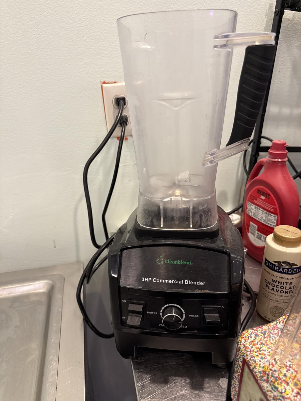 Cleanblend Commercial Blender with 5-Year Full Warranty - 1800W, 3HP, 64oz High-Performance Professional Countertop Blender with Stainless Steel Blades - Customer Photo 0