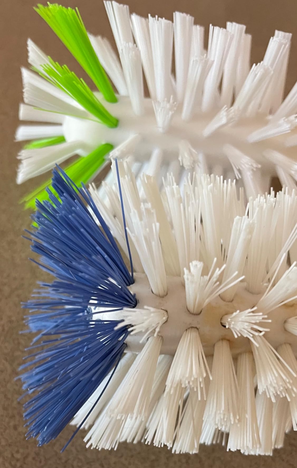 Scotch-Brite Glass and Water Bottle Brush, Long-Lasting, Safe on Glassware, Shaker Bottles, Food Processors, & More, Non-slip handle, Durable, Reusable, Clean in Top Rack of Your Dishwasher Customer Review Scotch-Brite Glass and Water Bottle Brush, Long-Lasting, Safe on Glassware, Shaker Bottles, Food Processors, & More, Non-slip handle, Durable, Reusable, Clean in Top Rack of Your Dishwasher - Customer Photo 1