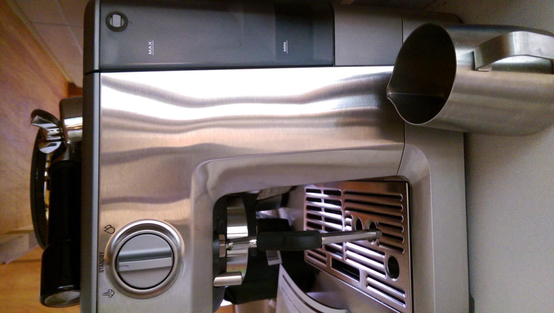 Breville Barista Express Espresso Machine BES870XL, Brushed Stainless Steel - Customer Photo 1