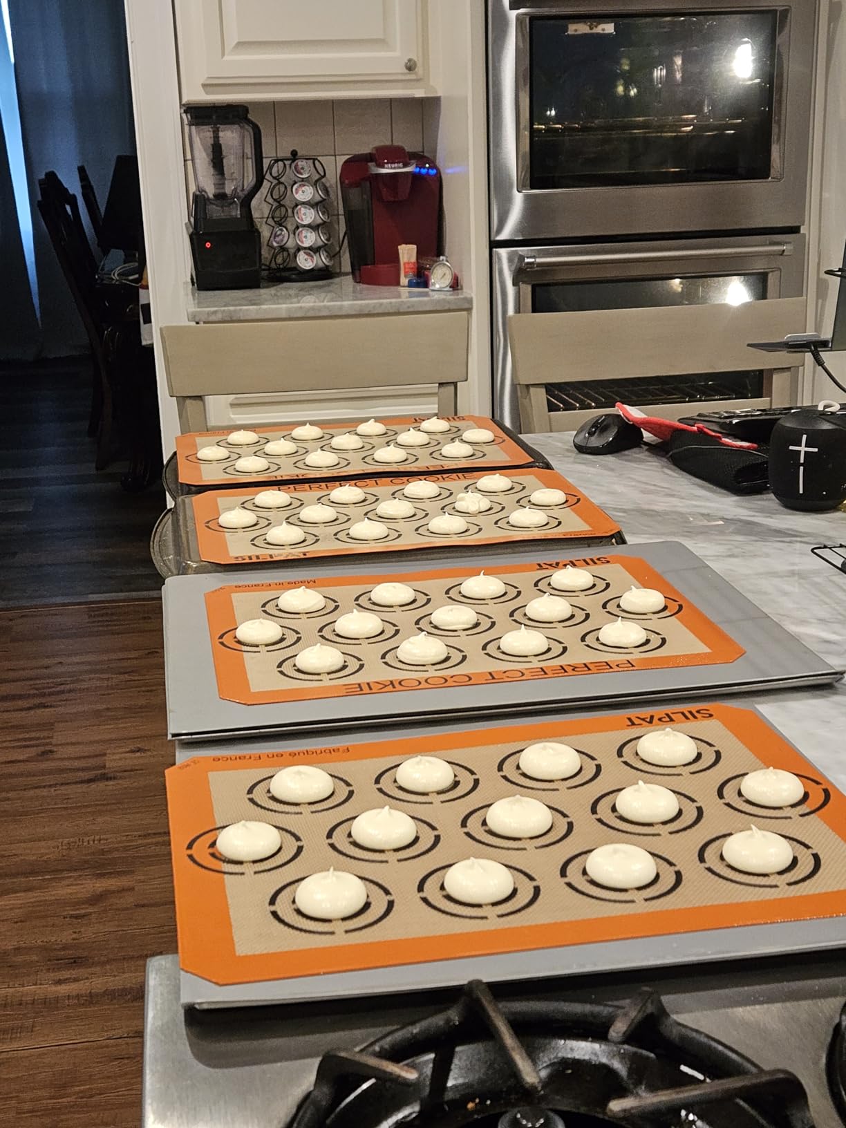 Silpat The Original Perfect Macaron Non-Stick Silicone Baking Mat, 11-5/8