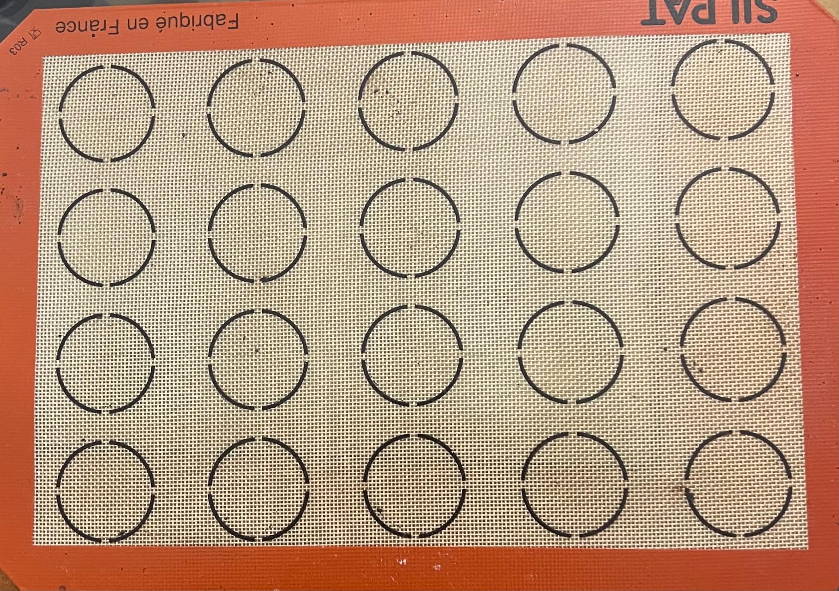 Silpat The Original Perfect Macaron Non-Stick Silicone Baking Mat, 11-5/8