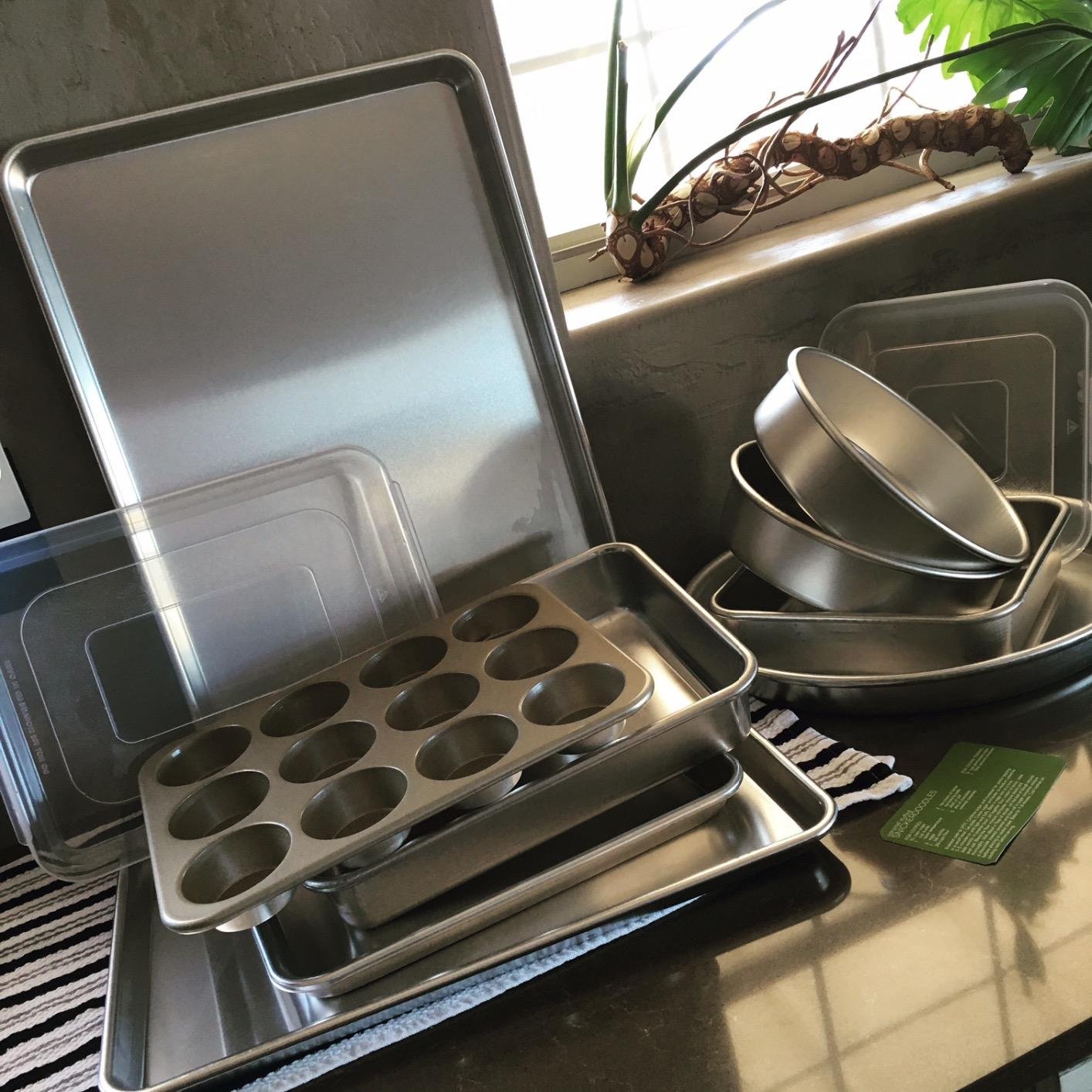 Nordic Ware Naturals Nonstick Round Cake Pan, 8-Inch - Customer Photo 3