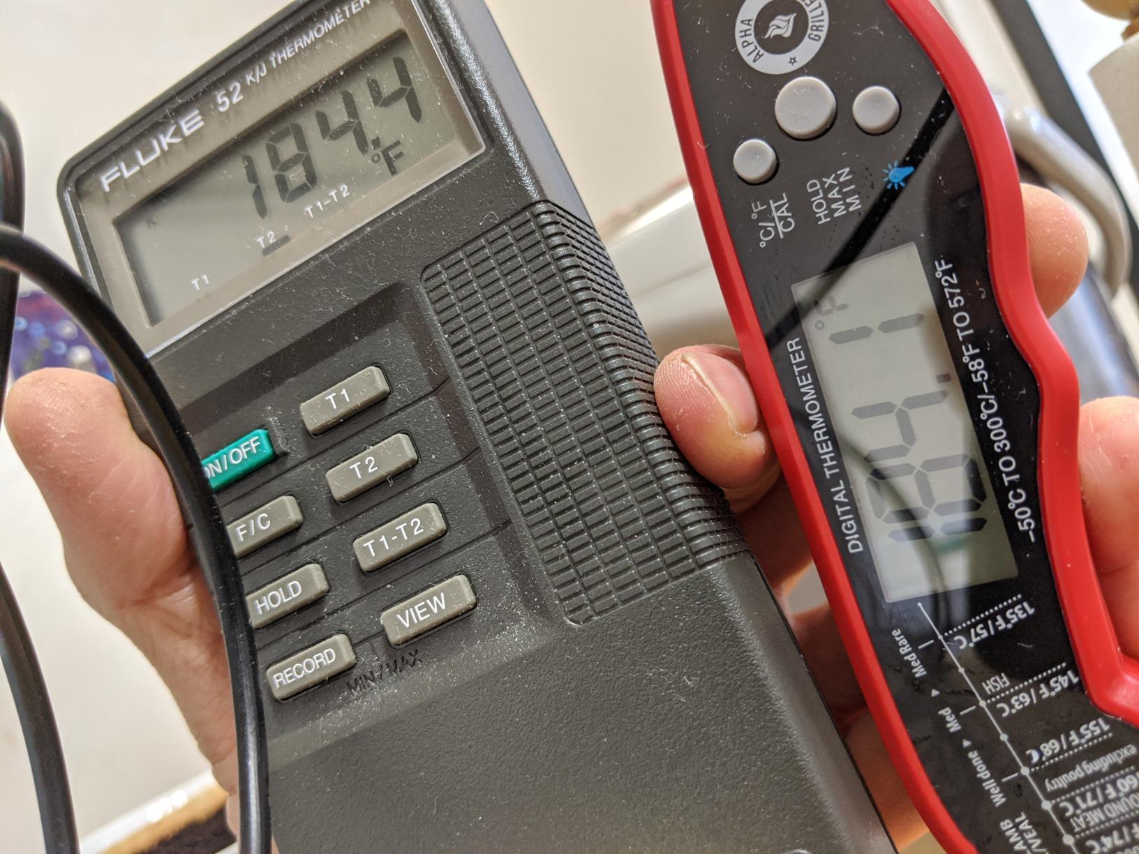 Alpha Grillers Meat Thermometer Digital - Instant Read Food Thermometer for Cooking & Grilling customer photo 2