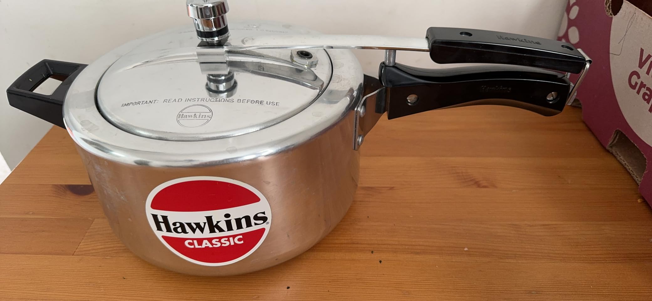 Hawkins 12 Litre Classic Pressure Cooker, Best Inner Lid Cooker, Big Pressure Cooker, Silver (CL12) - Customer Photo 4