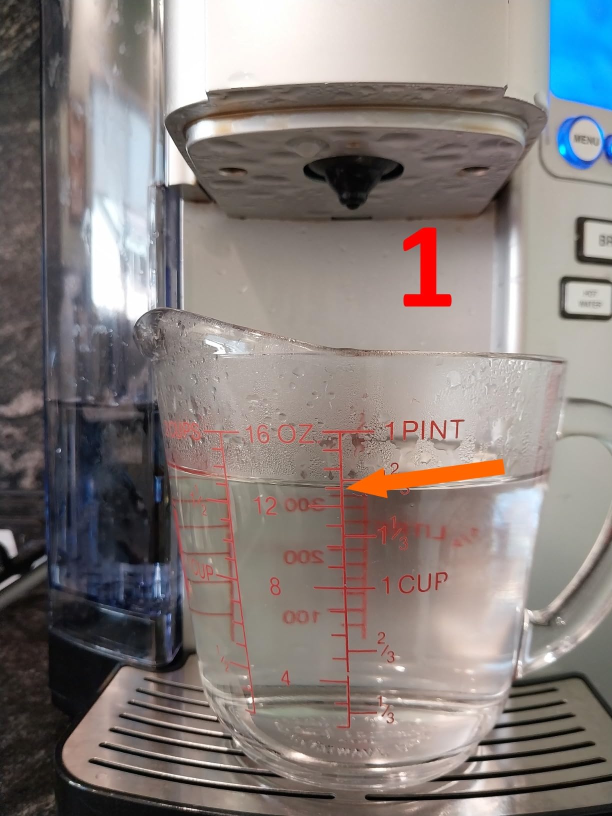 Cuisinart Coffee Maker, Single Serve 72-Ounce Reservoir Pod Coffee Machine, Programmable Brewing & Hot Water Dispenser, 3 Cup-Size Settings, Stainless Steel, SS-10P1, Silver - Customer Photo 5