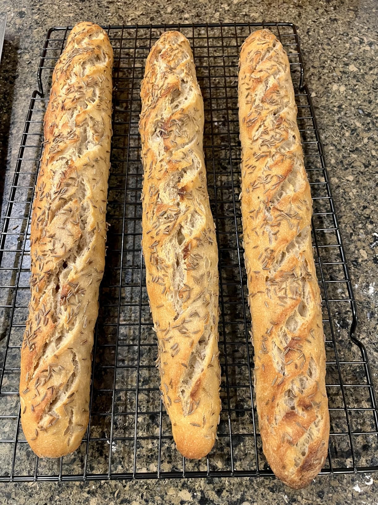 AMAGABELI GARDEN & HOME 2 Pack Baguette Bread Pan 15