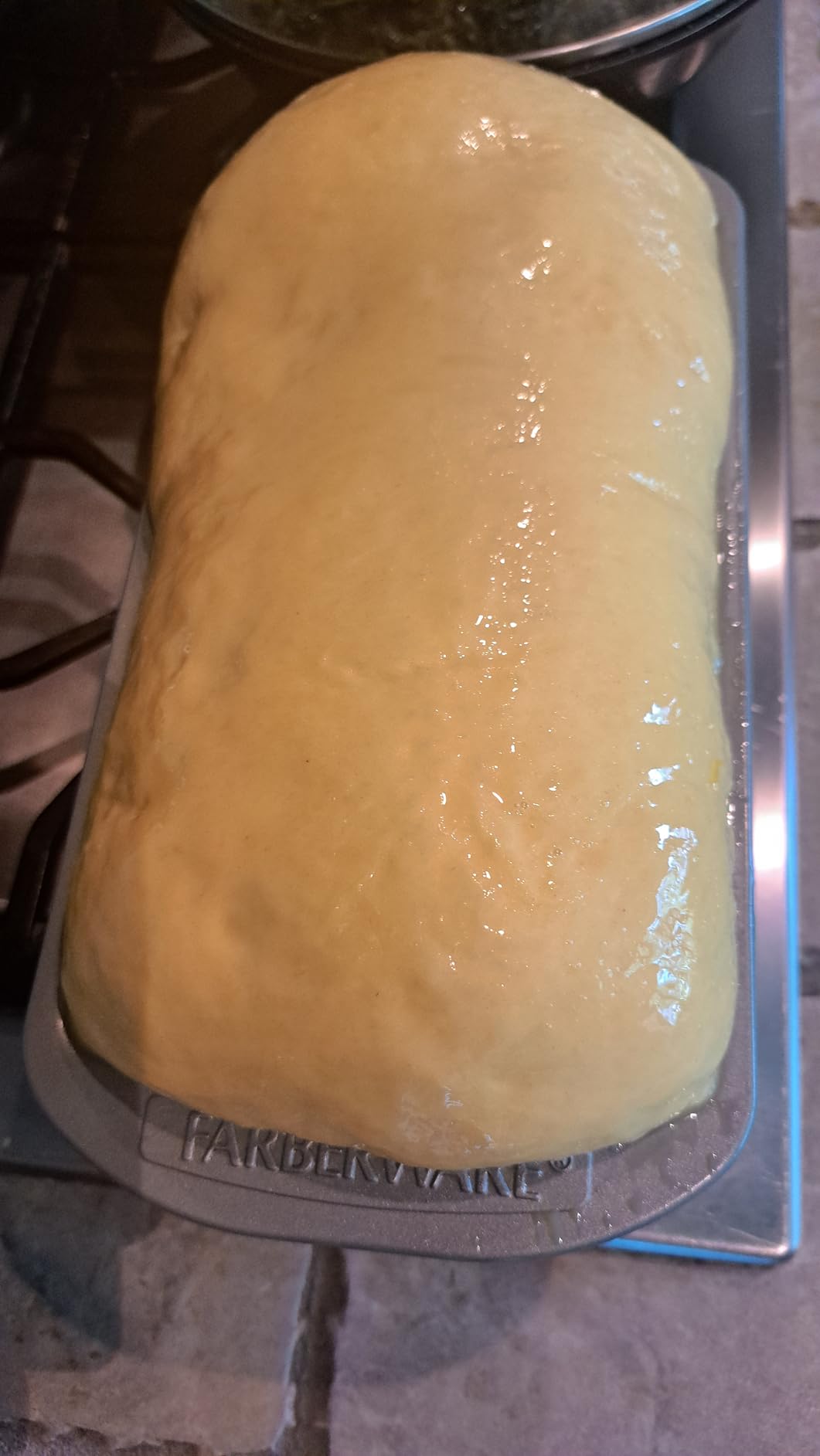 Farberware Bakeware Meatloaf/Nonstick Baking Loaf Pan Set, Two 9-Inch x 5-Inch, Gray customer photo 2