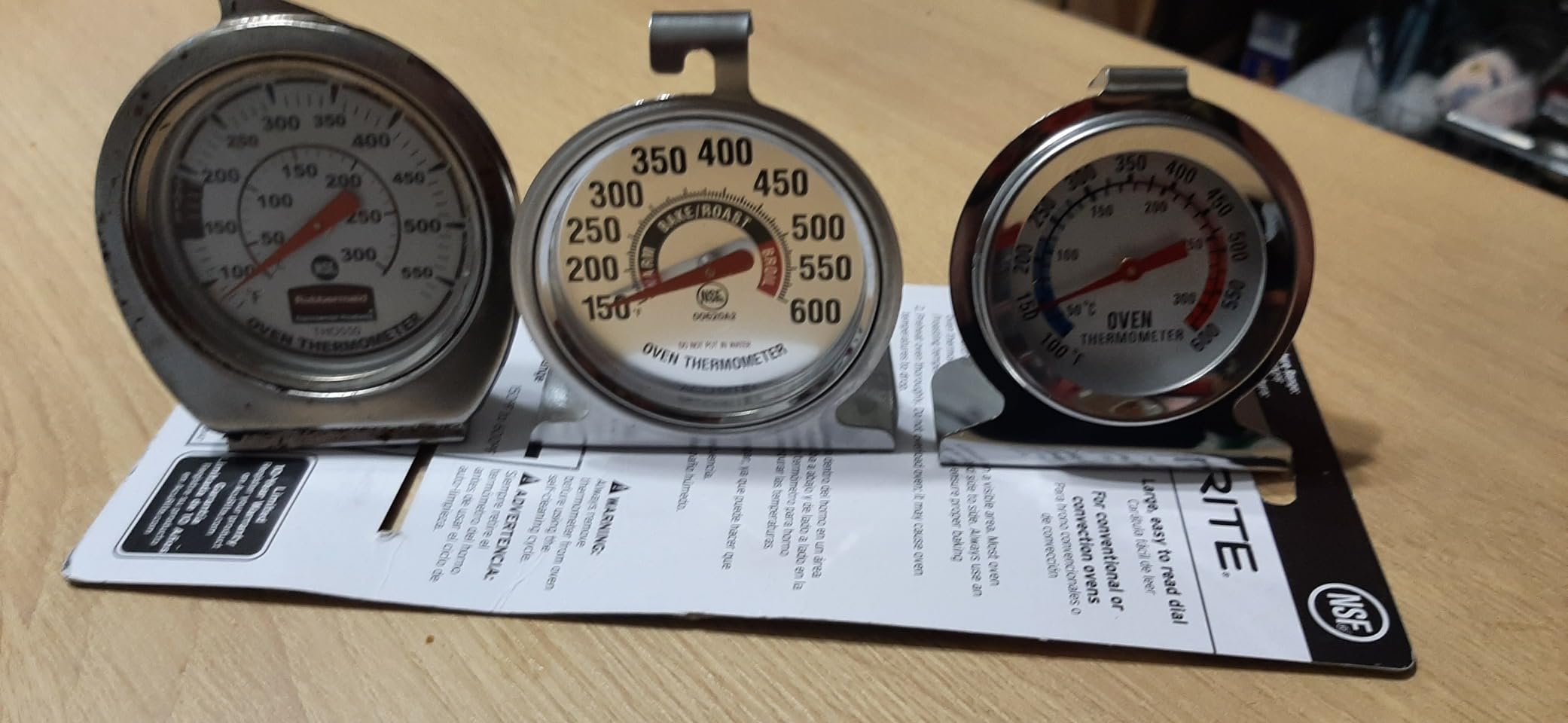 AcuRite 00620A2 Stainless Steel Oven Thermometer (150°F to 600°F) customer photo 2