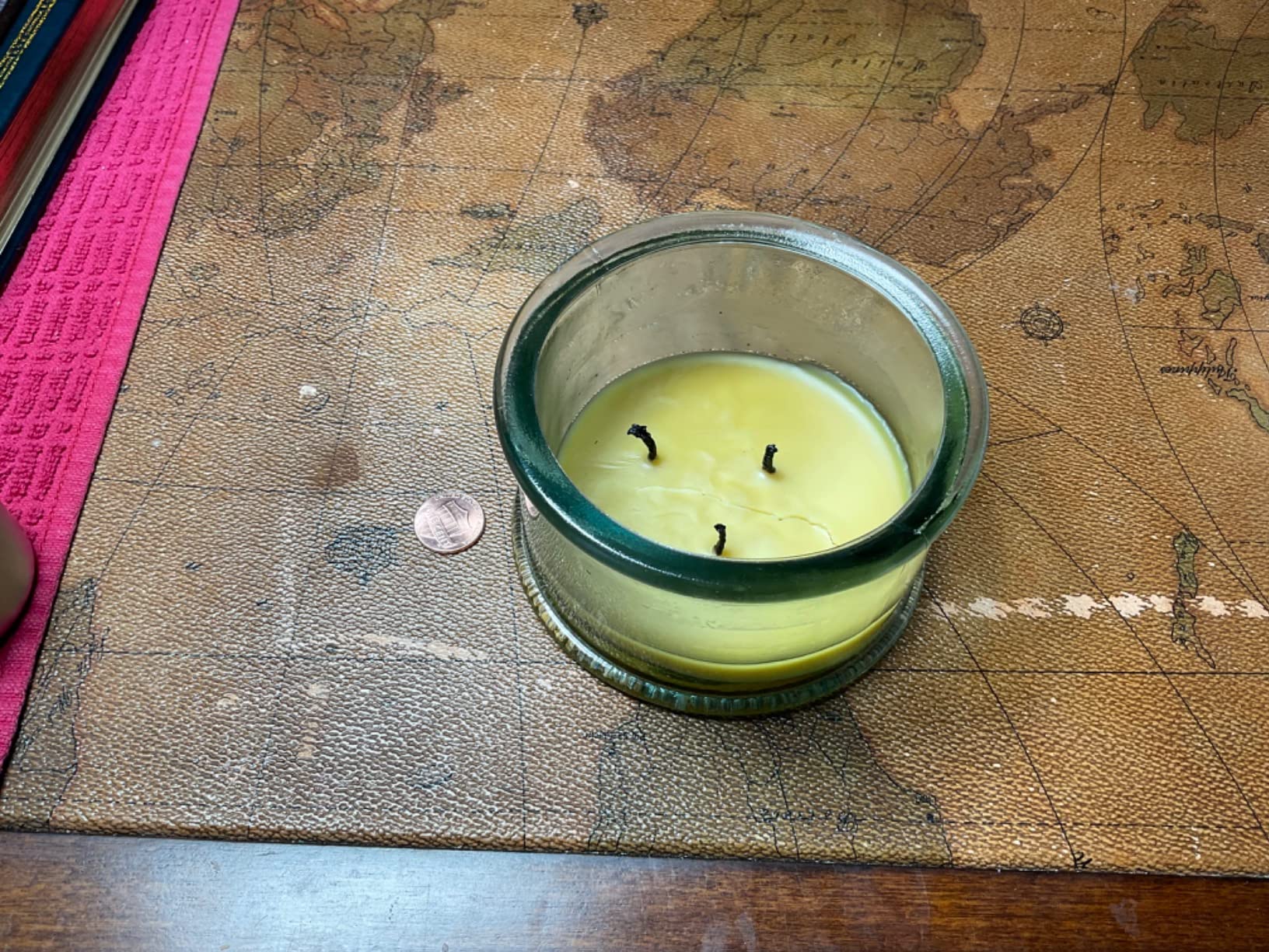 Bluecorn Beeswax 3-Wick Candle, 100% Pure Bees Wax, Yellow, Fragrance Free, Paraffin & Soy Free Candle Wax, Clean Burning, Long Lasting, Home Decor, Gifts for Women & Men, American Made, 10 Oz, 1 Ct Customer Review Bluecorn Beeswax 3-Wick Candle, 100% Pure Bees Wax, Yellow, Fragrance Free, Paraffin & Soy Free Candle Wax, Clean Burning, Long Lasting, Home Decor, Gifts for Women & Men, American Made, 10 Oz, 1 Ct - Customer Photo 1