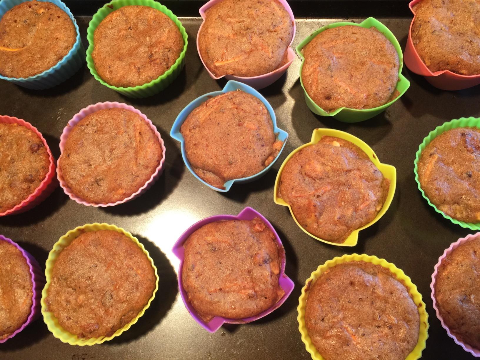 Silicone Cupcake Liners for Baking, 24Pcs Reusable Muffin Cups Greaseproof Muffin Liners Nonstick Baking Molds with Round, Stars, Heart, Flowers Shape for Kids customer photo 1