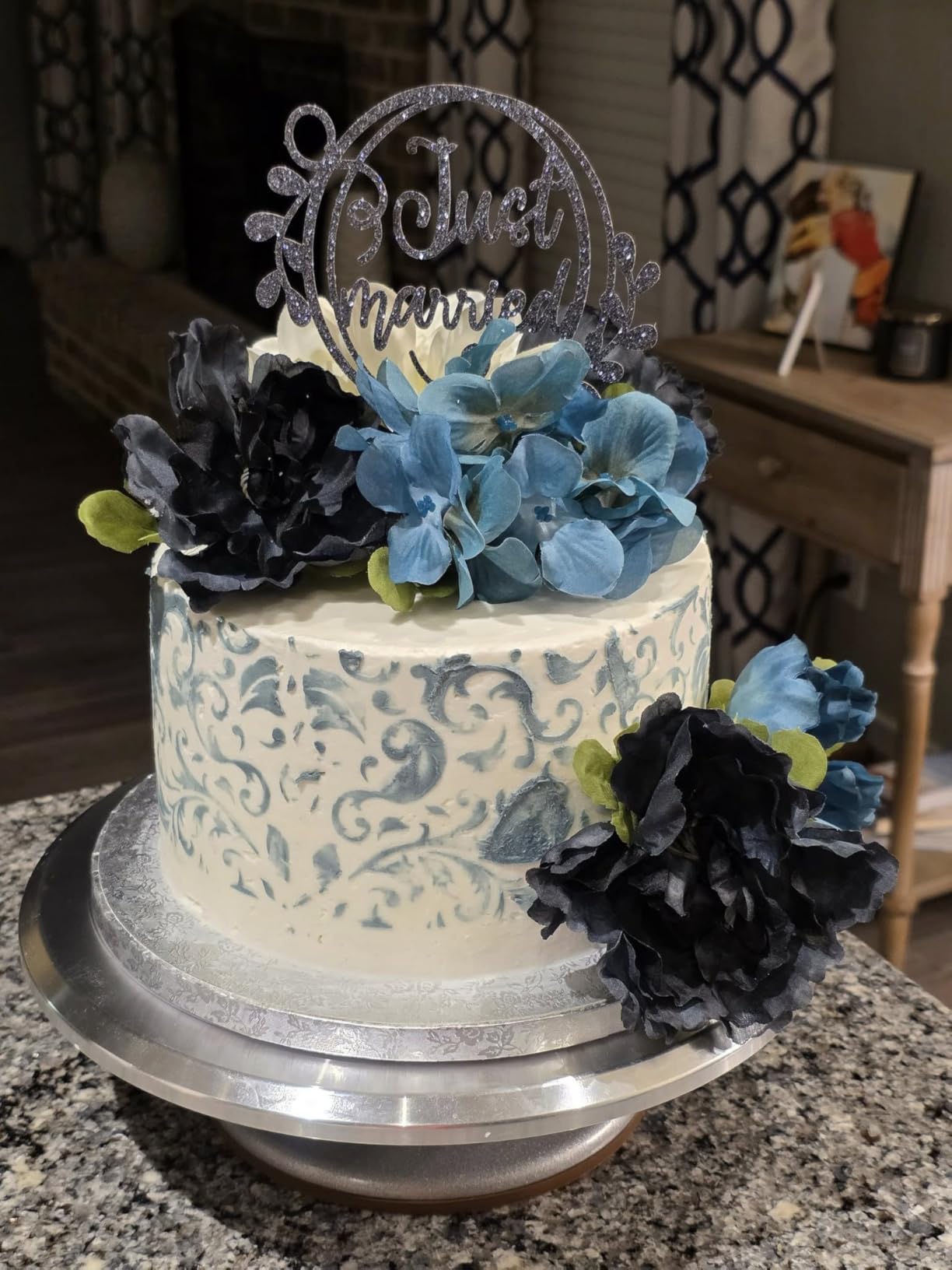 Teenitor Cake Scraper Cake Smoother, 7 Pcs Dough Scraper Bowl Scraper Cake Cutter Cake Spatula Bench Scraper Kitchen Plastic Scraper Tool Cake Decorating Kit customer photo 1