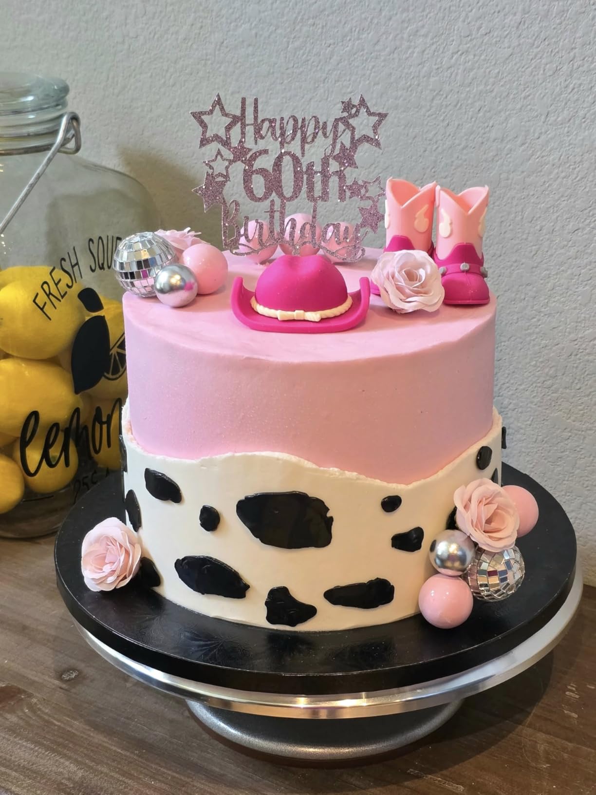 Teenitor Cake Scraper Cake Smoother, 7 Pcs Dough Scraper Bowl Scraper Cake Cutter Cake Spatula Bench Scraper Kitchen Plastic Scraper Tool Cake Decorating Kit customer photo 2